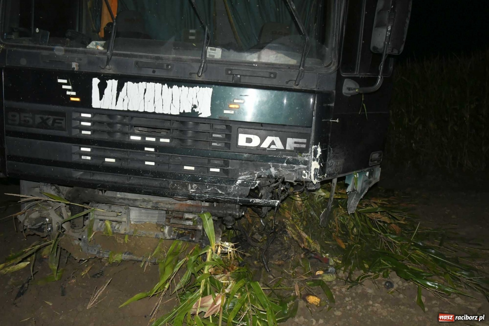 Zdjęcie w galerii na portalu naszraciborz.pl: DK 45 Racibórz-Opole. Tragiczny wypadek w Rudniku wiadomości z regionu