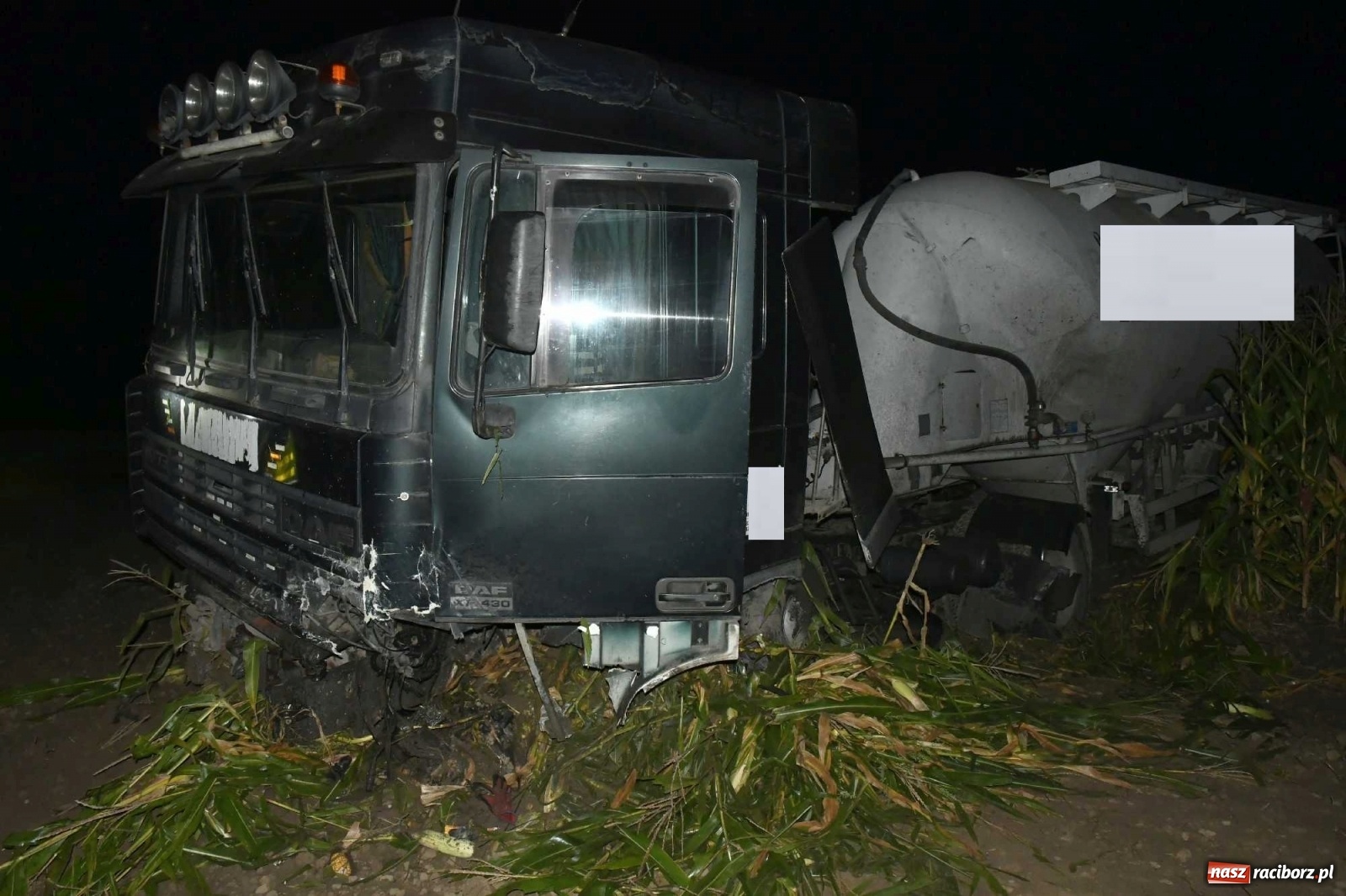 Zdjęcie w galerii na portalu naszraciborz.pl: DK 45 Racibórz-Opole. Tragiczny wypadek w Rudniku wiadomości z regionu