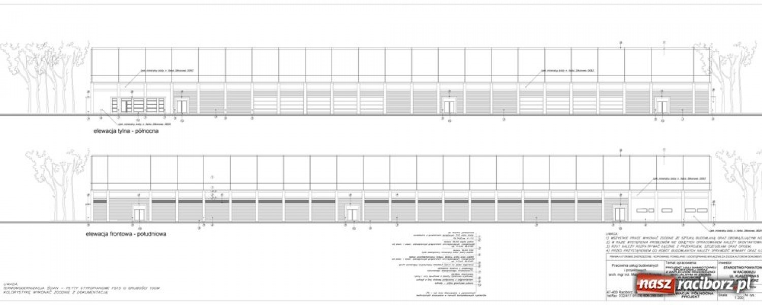 Zdjęcie w galerii na portalu naszraciborz.pl: Nowa hala lekkoatletyczna na jesień wiadomości z regionu