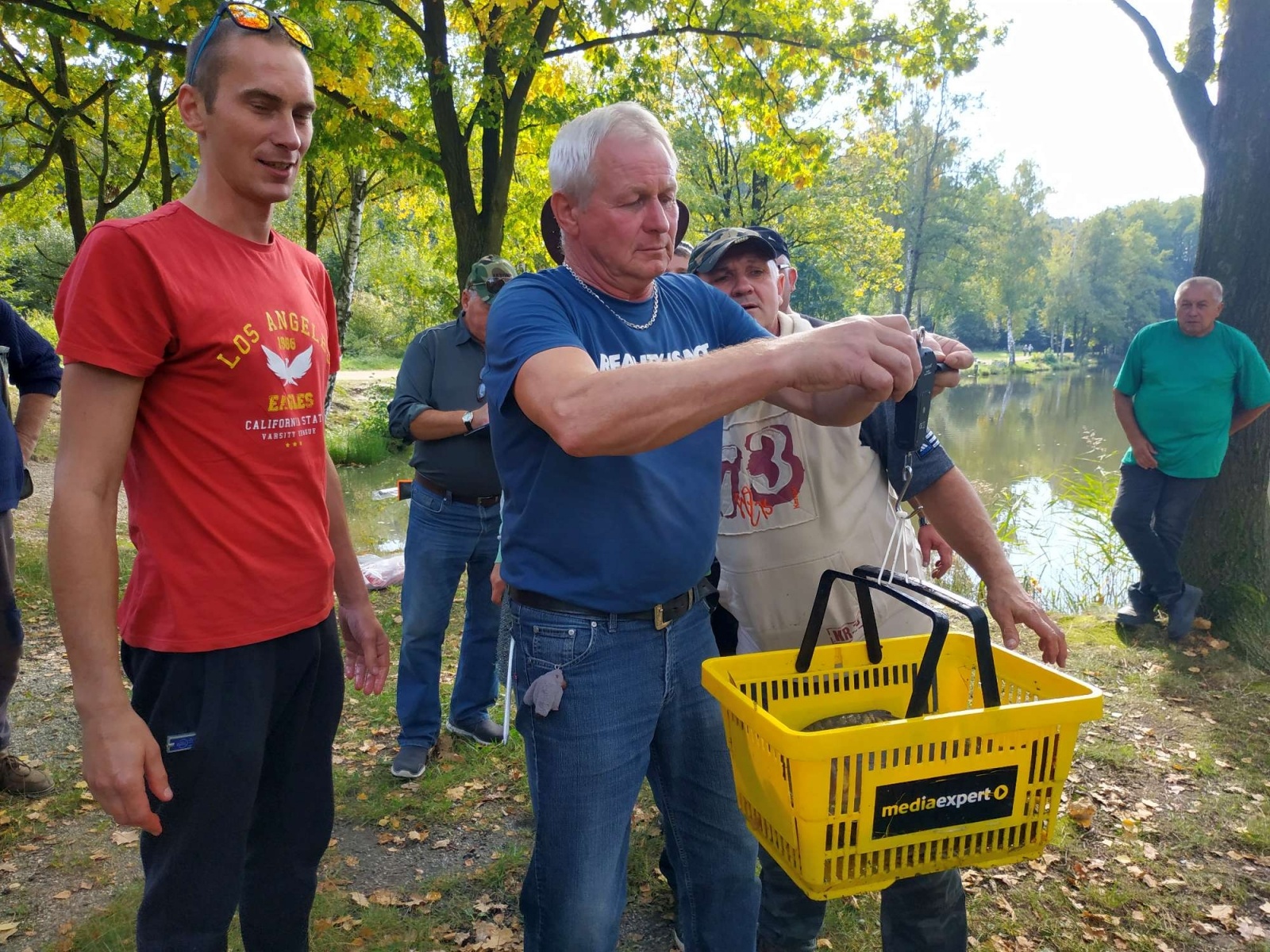 Zdjęcie w galerii na portalu naszraciborz.pl: Wędkarska rywalizacja o Puchar Dyrektora OSiR-u wiadomości z regionu