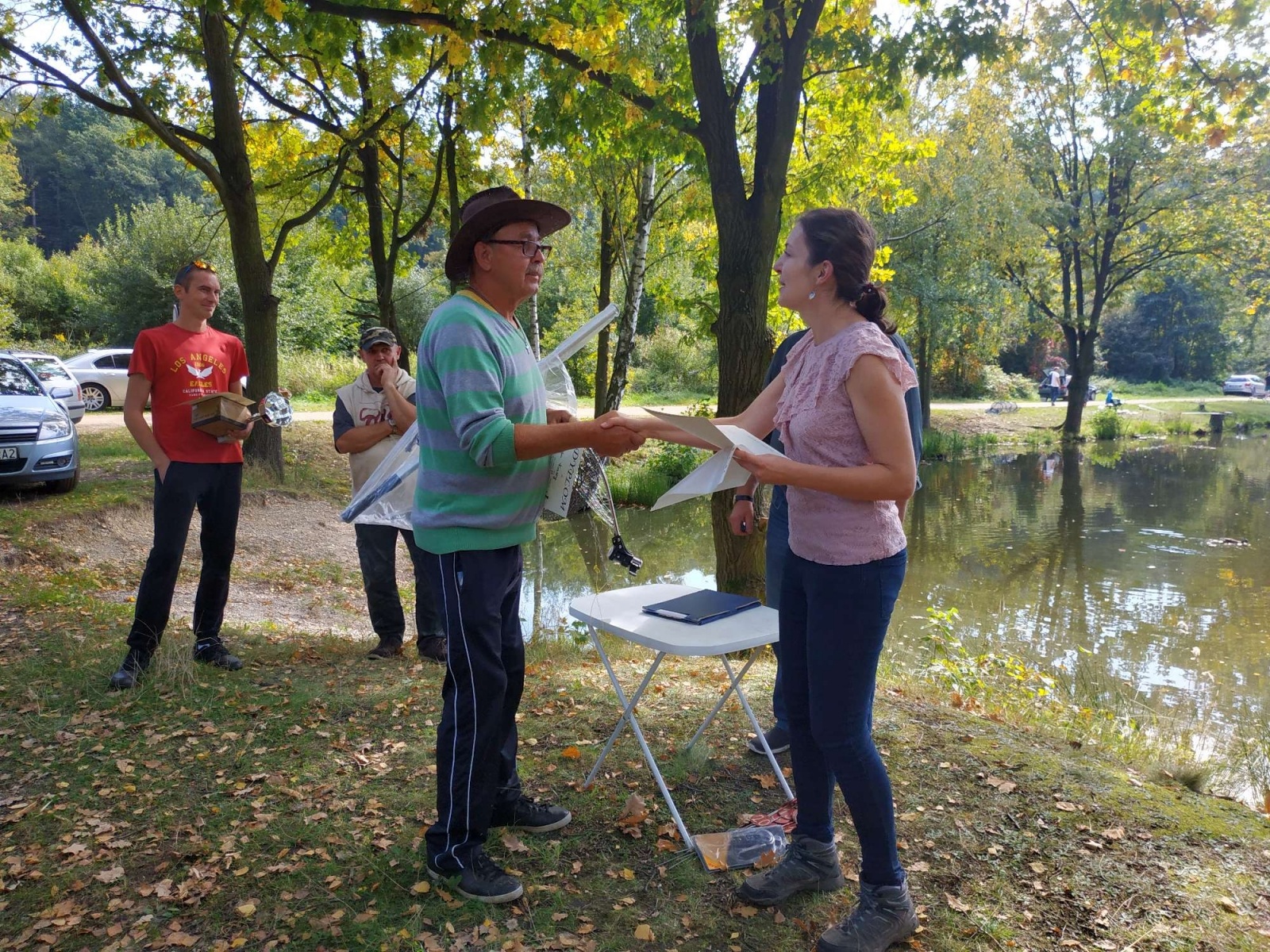 Zdjęcie w galerii na portalu naszraciborz.pl: Wędkarska rywalizacja o Puchar Dyrektora OSiR-u wiadomości z regionu
