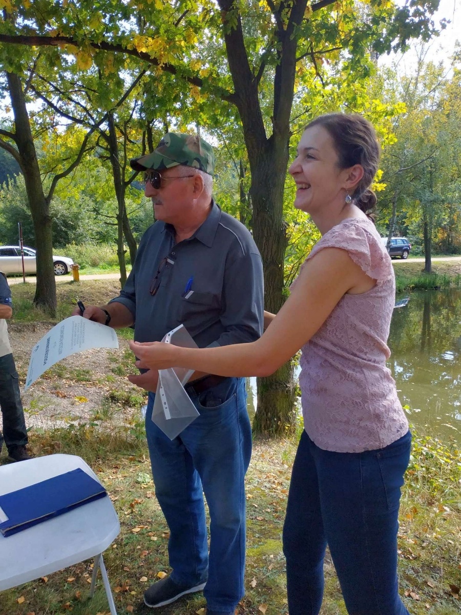 Zdjęcie w galerii na portalu naszraciborz.pl: Wędkarska rywalizacja o Puchar Dyrektora OSiR-u wiadomości z regionu