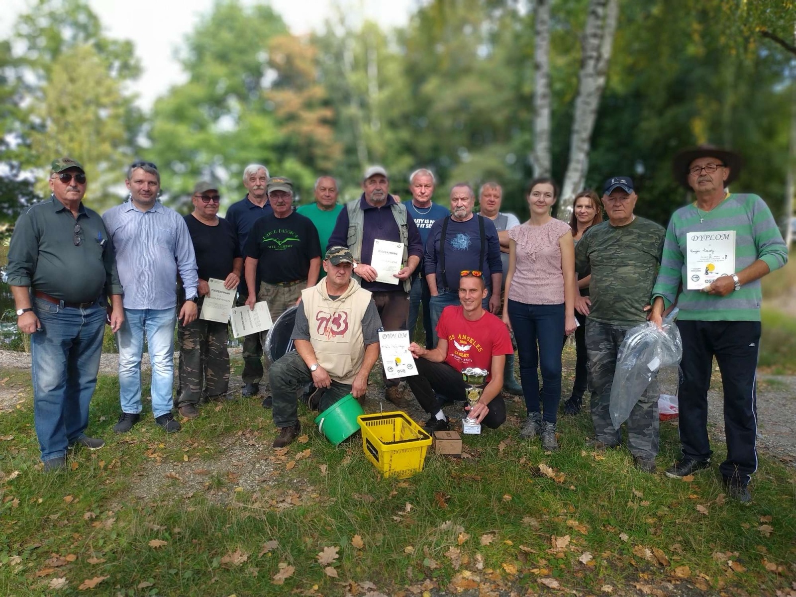 Zdjęcie w galerii na portalu naszraciborz.pl: Wędkarska rywalizacja o Puchar Dyrektora OSiR-u wiadomości z regionu