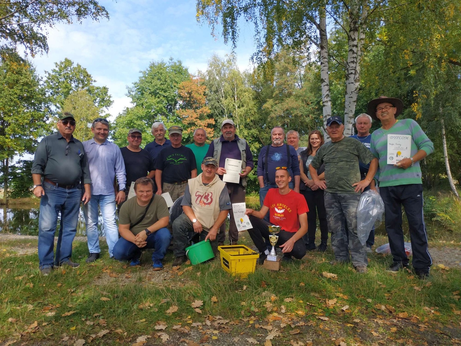 Zdjęcie w galerii na portalu naszraciborz.pl: Wędkarska rywalizacja o Puchar Dyrektora OSiR-u wiadomości z regionu