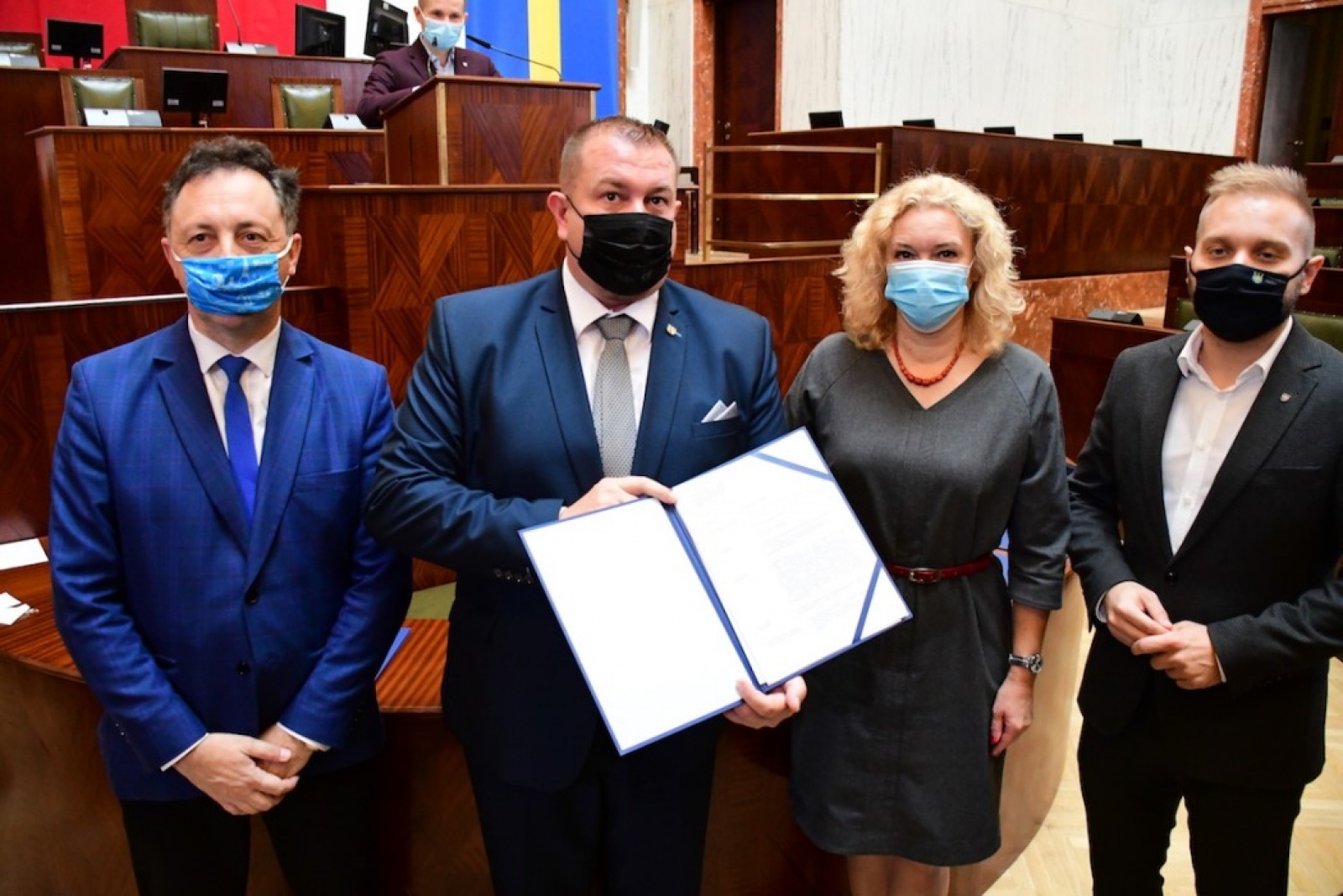 Zdjęcie w galerii na portalu naszraciborz.pl: Droga powiatowa w Krowiarkach z dofinansowaniem z Katowic wiadomości z regionu