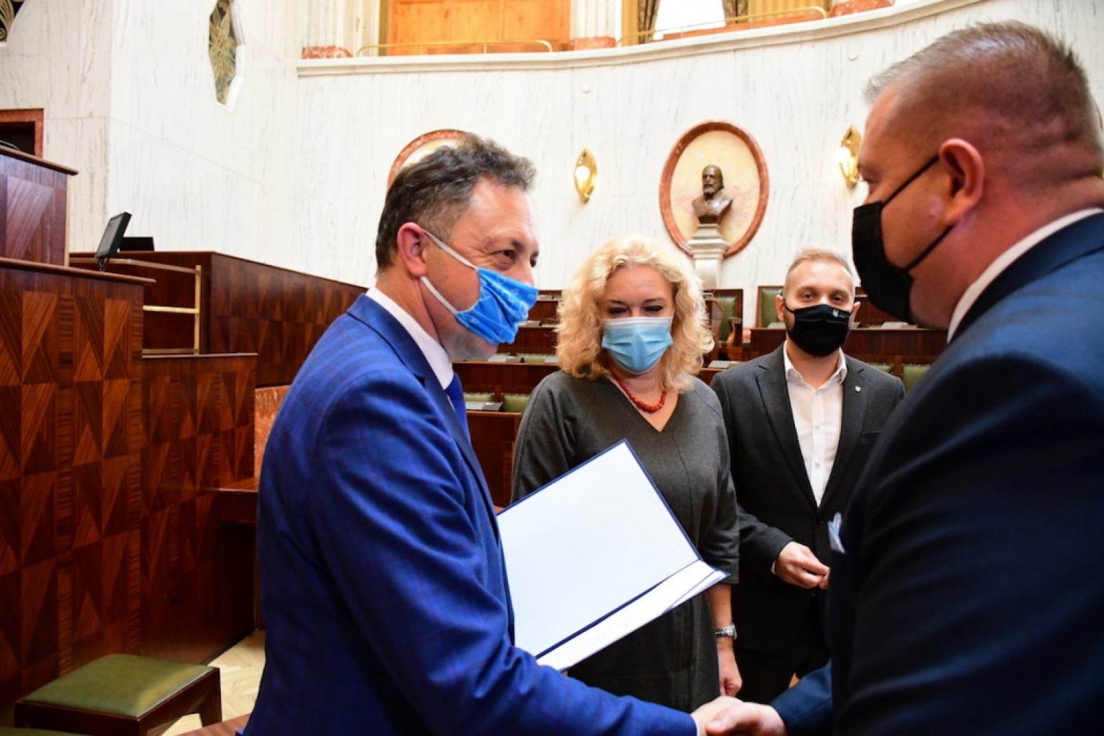 Zdjęcie w galerii na portalu naszraciborz.pl: Droga powiatowa w Krowiarkach z dofinansowaniem z Katowic wiadomości z regionu