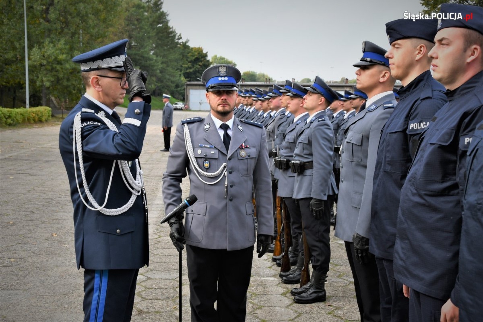 Zdjęcie w galerii na portalu naszraciborz.pl: Ponad stu nowych śląskich policjantów złożyło ślubowanie wiadomości z regionu