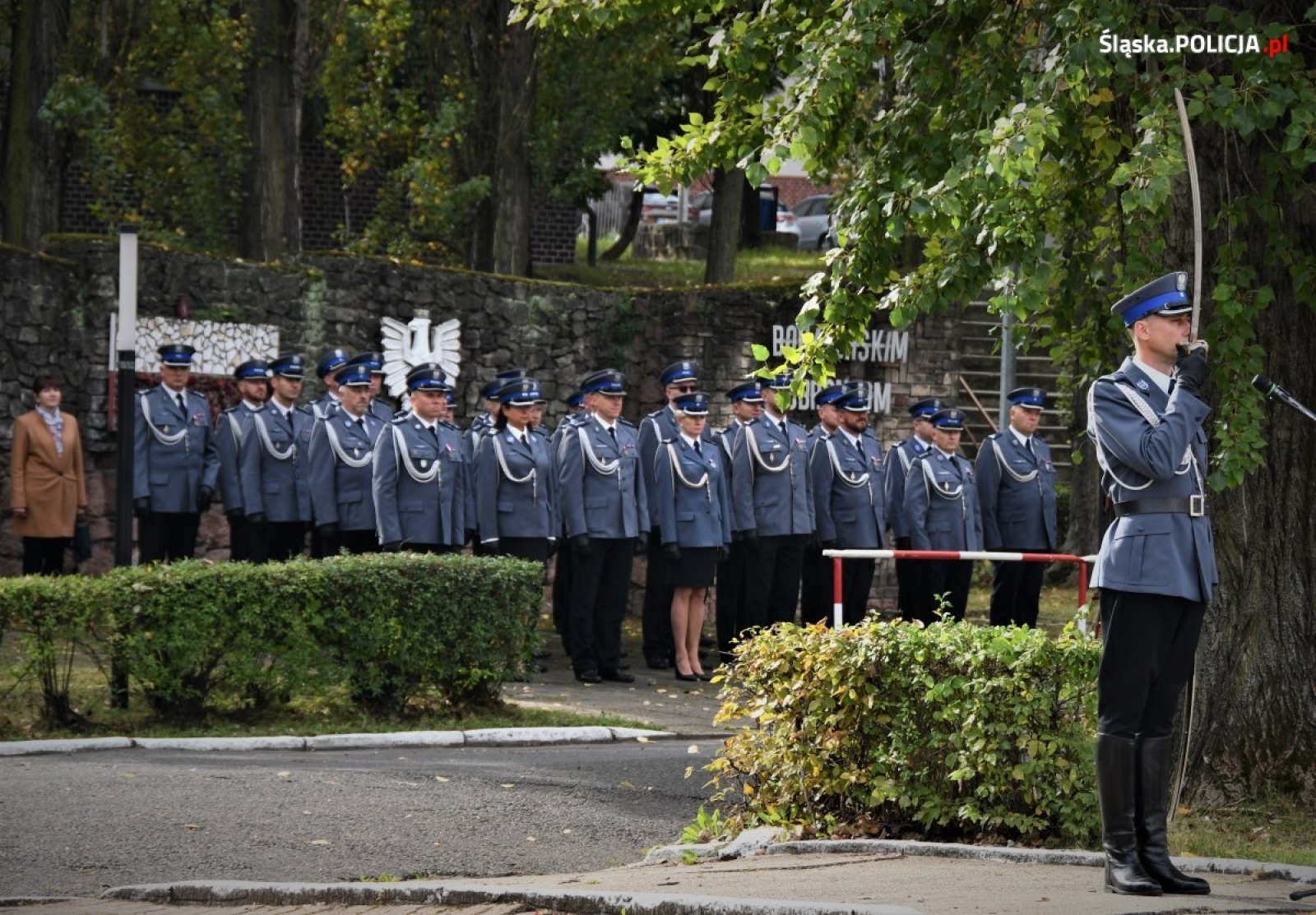Zdjęcie w galerii na portalu naszraciborz.pl: Ponad stu nowych śląskich policjantów złożyło ślubowanie wiadomości z regionu