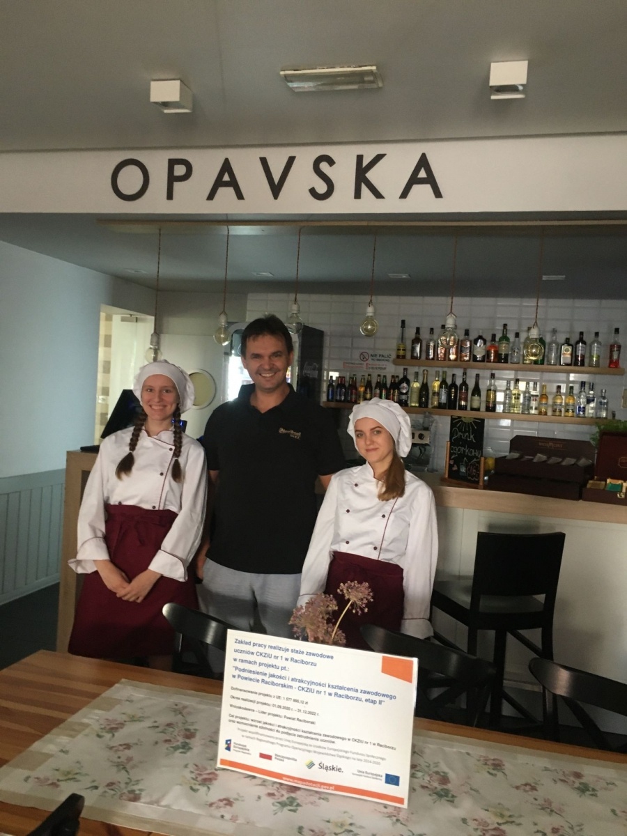 Zdjęcie w galerii na portalu naszraciborz.pl: Płatne staże zawodowe uczniów CKZiU nr 1 w Raciborzu wiadomości z regionu