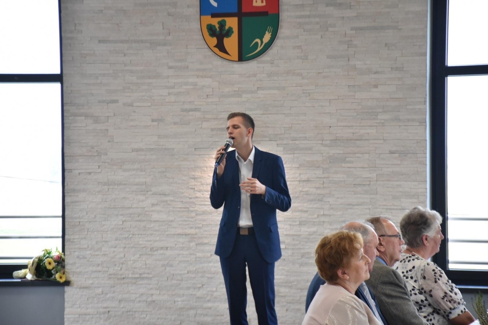 Zdjęcie w galerii na portalu naszraciborz.pl: Złote Gody w gm. Krzyżanowice. Medale wręczono w Rudyszwałdzie wiadomości z regionu