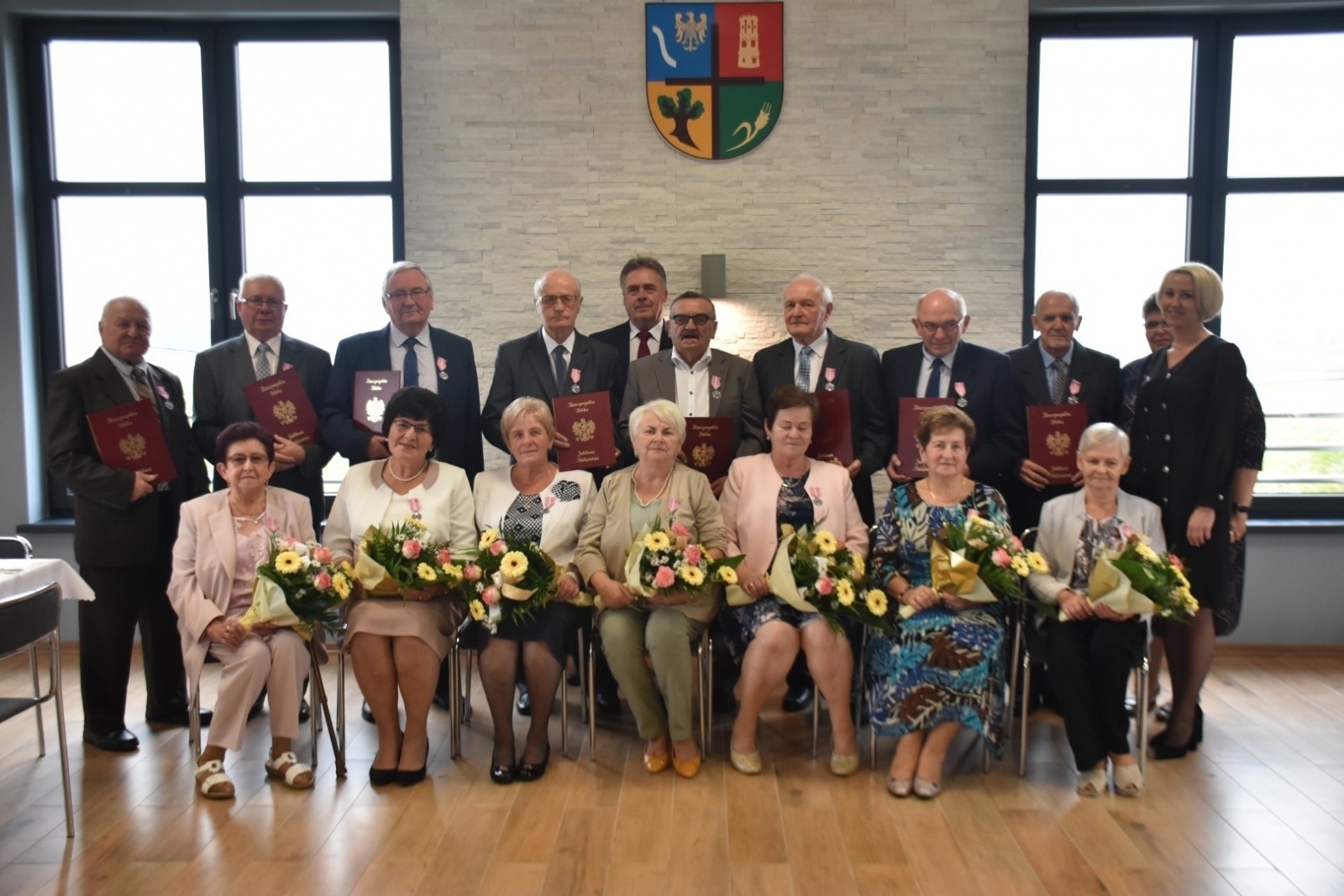 Zdjęcie w galerii na portalu naszraciborz.pl: Złote Gody w gm. Krzyżanowice. Medale wręczono w Rudyszwałdzie wiadomości z regionu