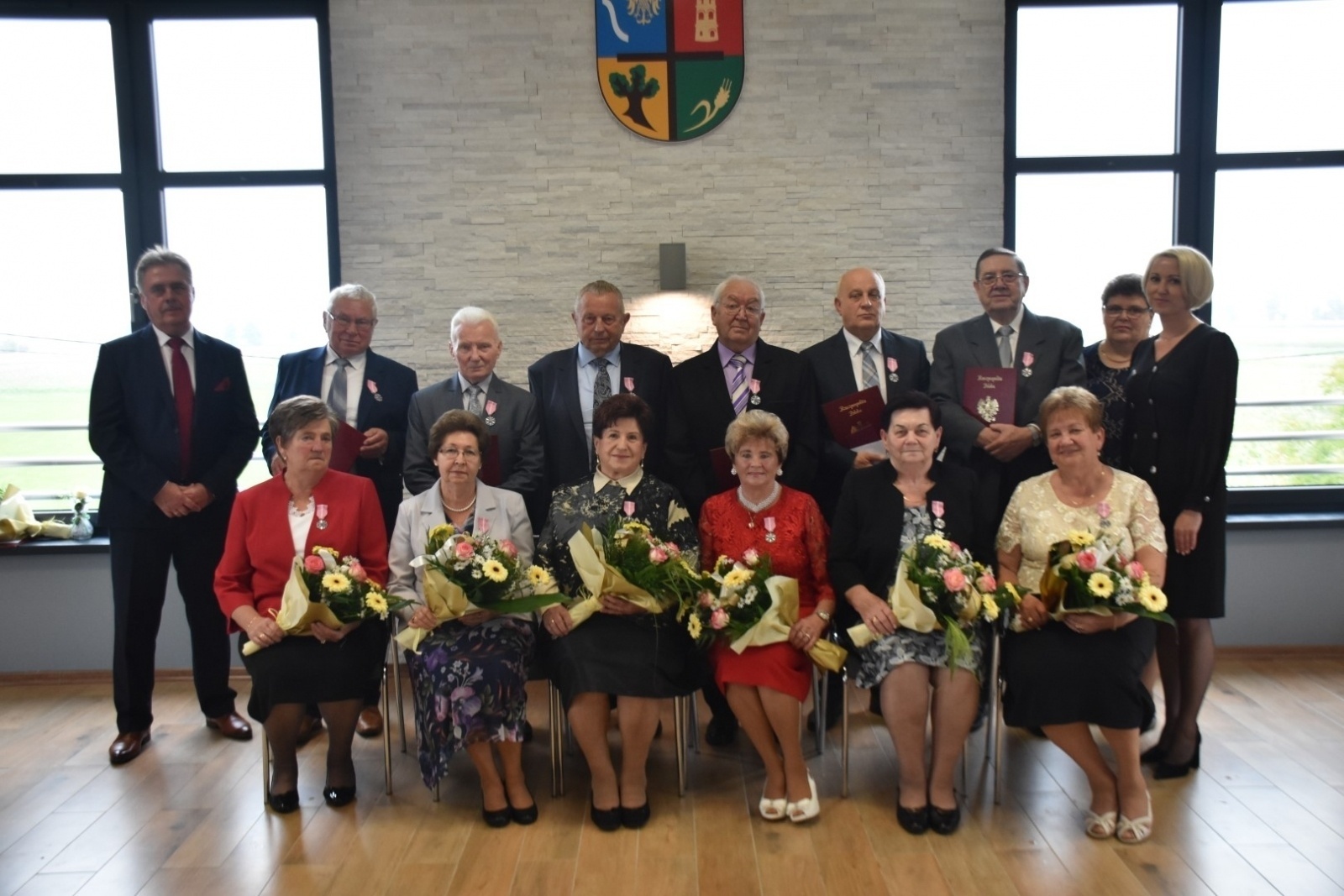 Zdjęcie w galerii na portalu naszraciborz.pl: Złote Gody w gm. Krzyżanowice. Medale wręczono w Rudyszwałdzie wiadomości z regionu