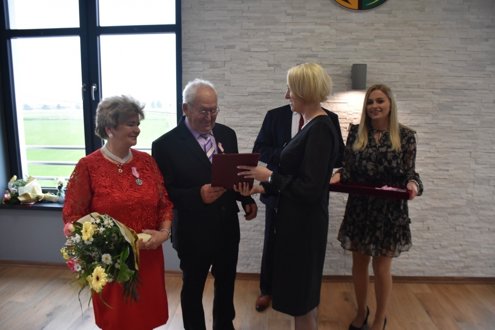 Zdjęcie w galerii na portalu naszraciborz.pl: Złote Gody w gm. Krzyżanowice. Medale wręczono w Rudyszwałdzie wiadomości z regionu