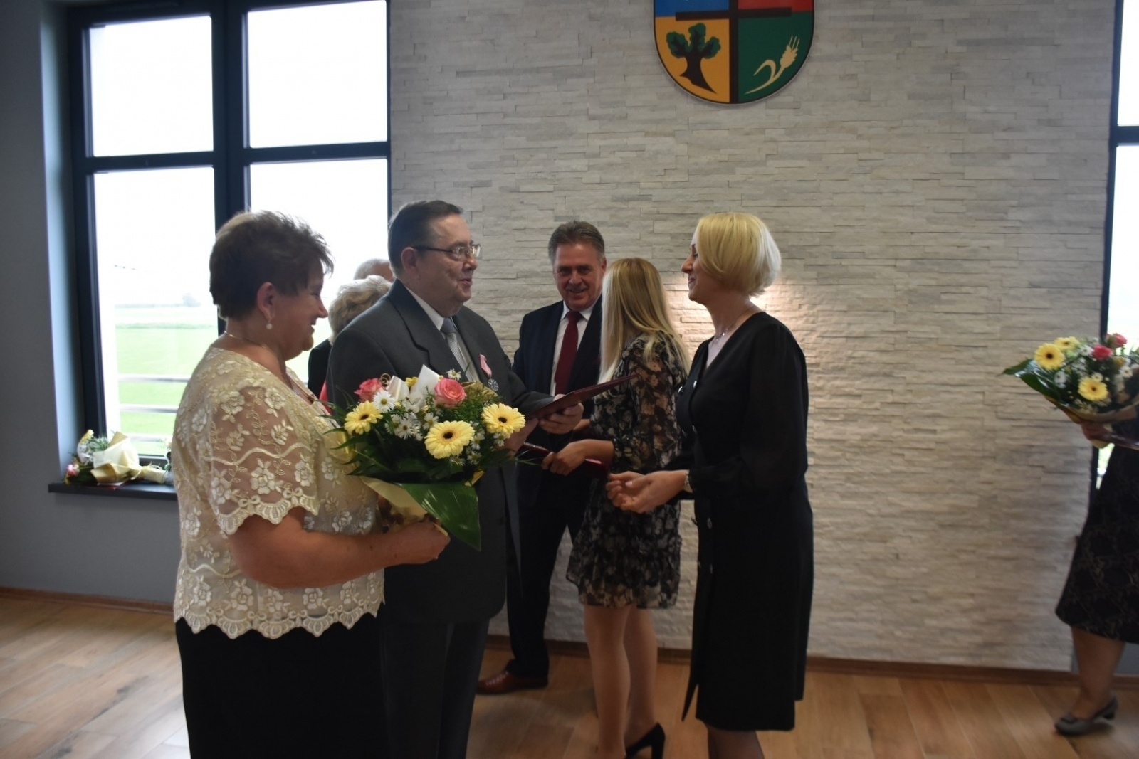 Zdjęcie w galerii na portalu naszraciborz.pl: Złote Gody w gm. Krzyżanowice. Medale wręczono w Rudyszwałdzie wiadomości z regionu