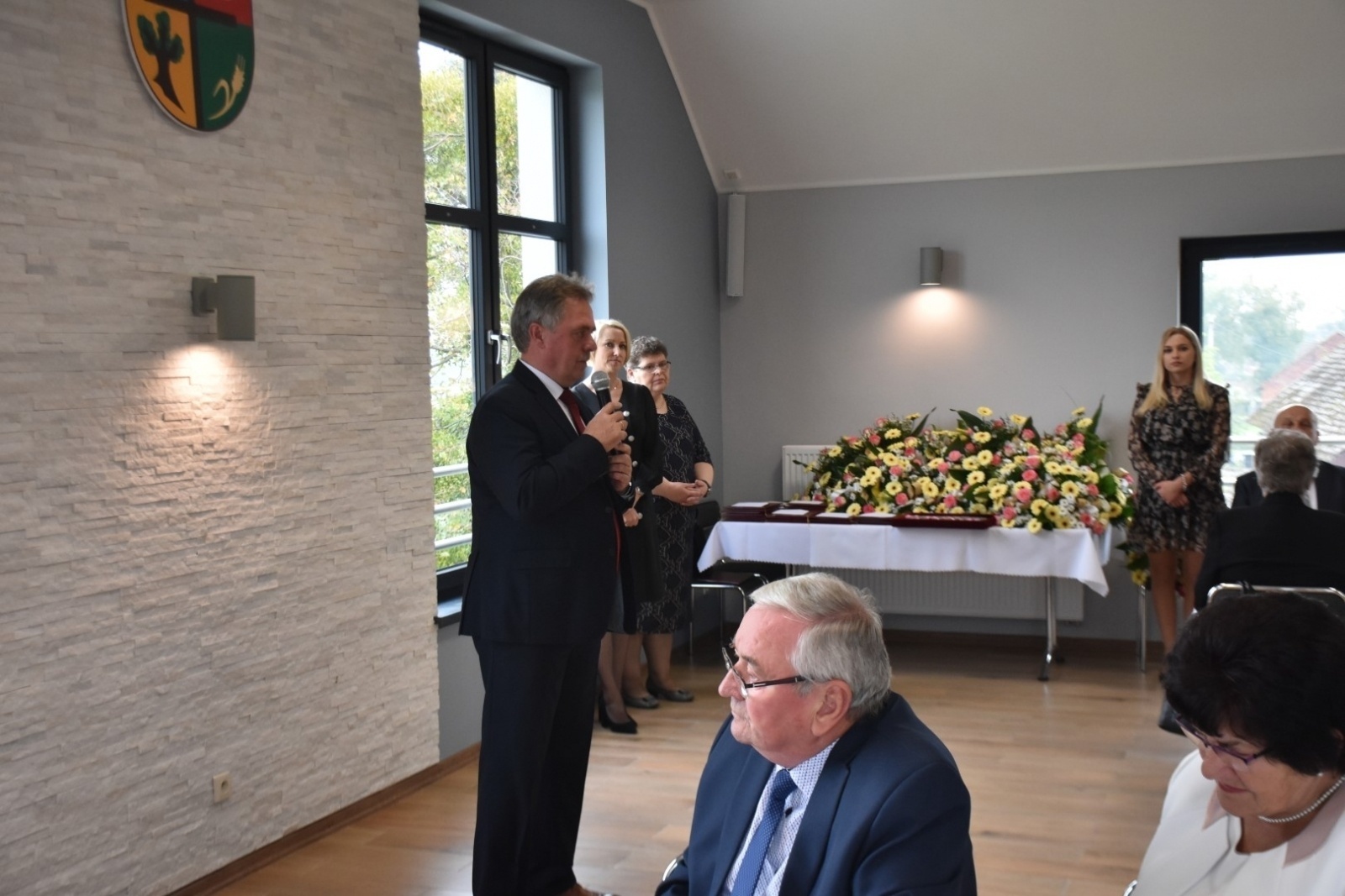 Zdjęcie w galerii na portalu naszraciborz.pl: Złote Gody w gm. Krzyżanowice. Medale wręczono w Rudyszwałdzie wiadomości z regionu