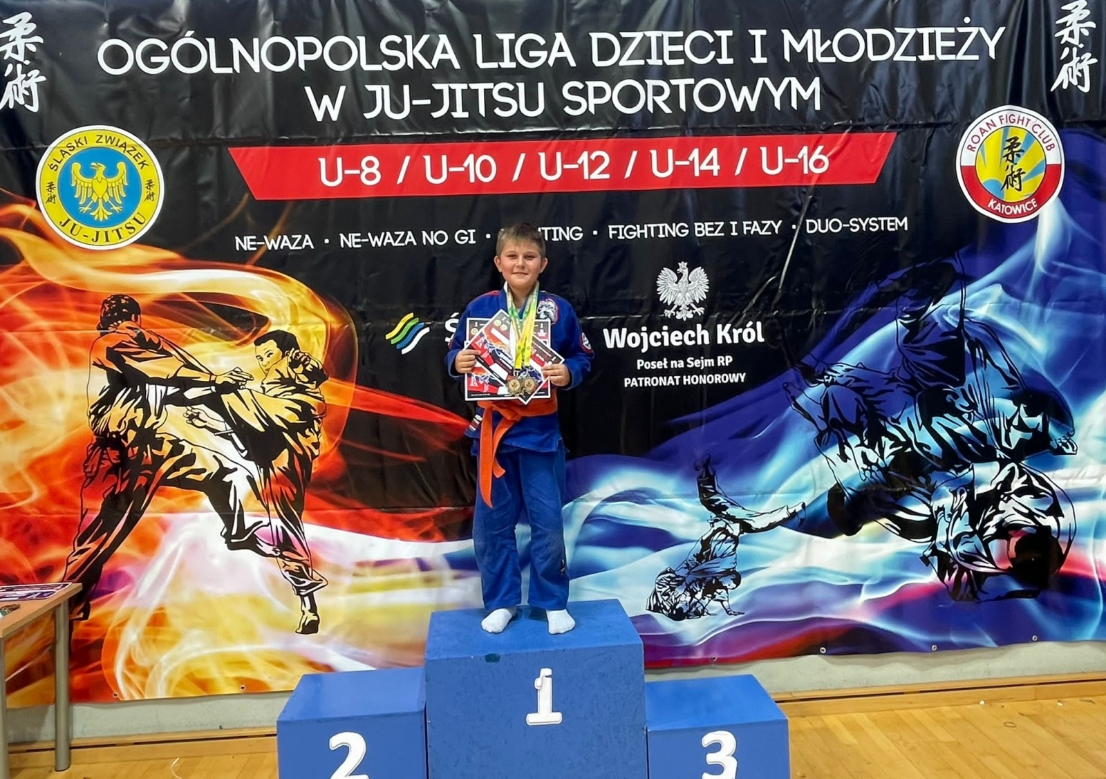 Zdjęcie w galerii na portalu naszraciborz.pl: Ju Jistu. Raciborzanie z sukcesami w Katowicach wiadomości z regionu