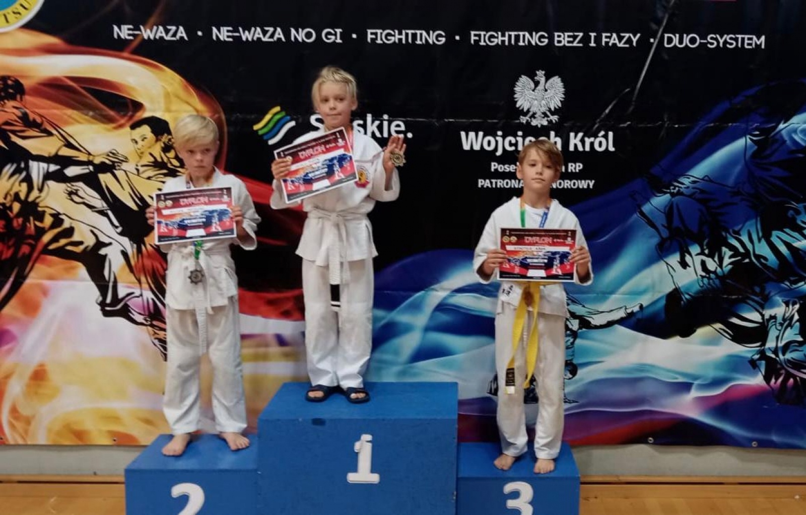 Zdjęcie w galerii na portalu naszraciborz.pl: Ju Jistu. Raciborzanie z sukcesami w Katowicach wiadomości z regionu