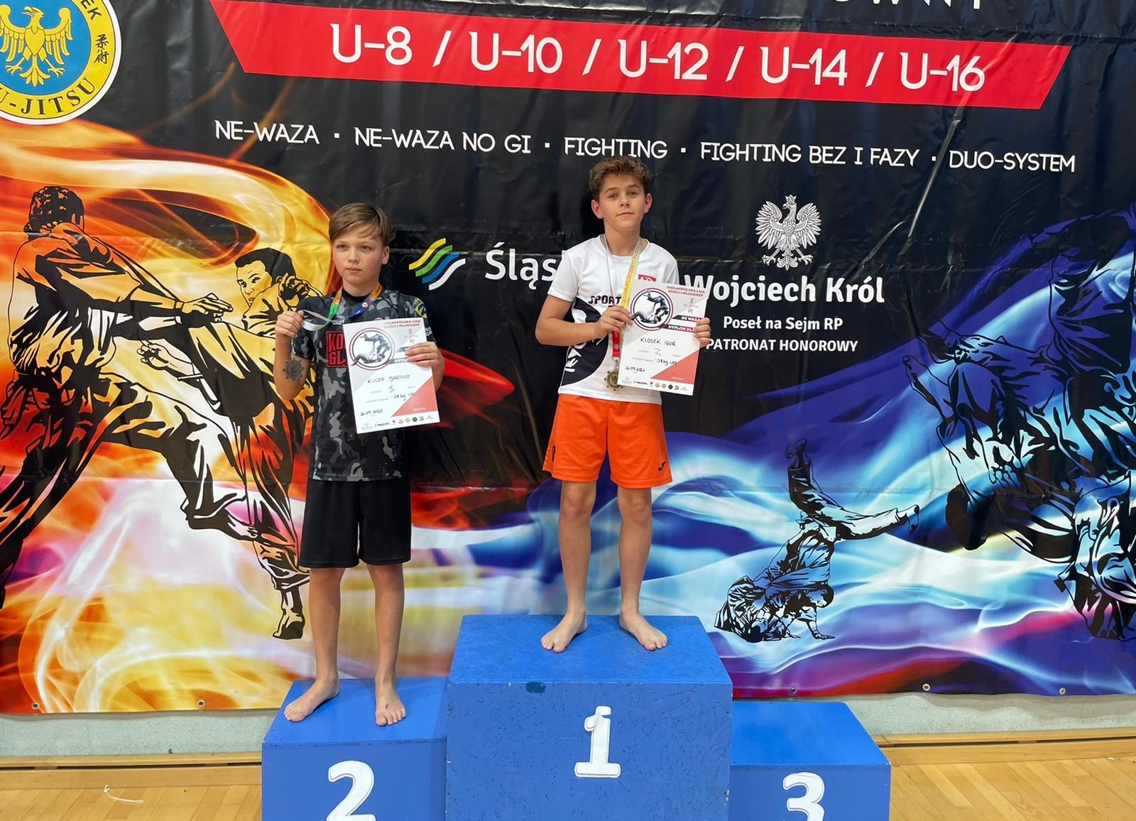 Zdjęcie w galerii na portalu naszraciborz.pl: Ju Jistu. Raciborzanie z sukcesami w Katowicach wiadomości z regionu