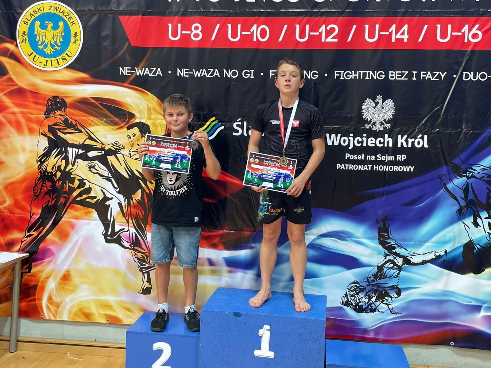 Zdjęcie w galerii na portalu naszraciborz.pl: Ju Jistu. Raciborzanie z sukcesami w Katowicach wiadomości z regionu