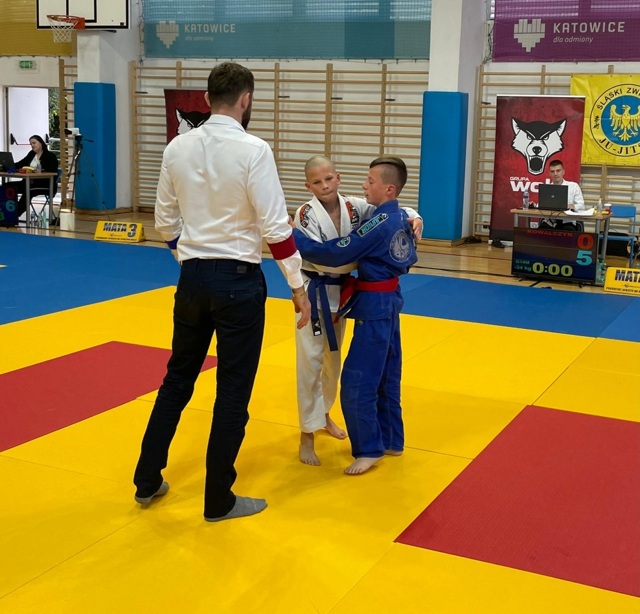 Zdjęcie w galerii na portalu naszraciborz.pl: Ju Jistu. Raciborzanie z sukcesami w Katowicach wiadomości z regionu