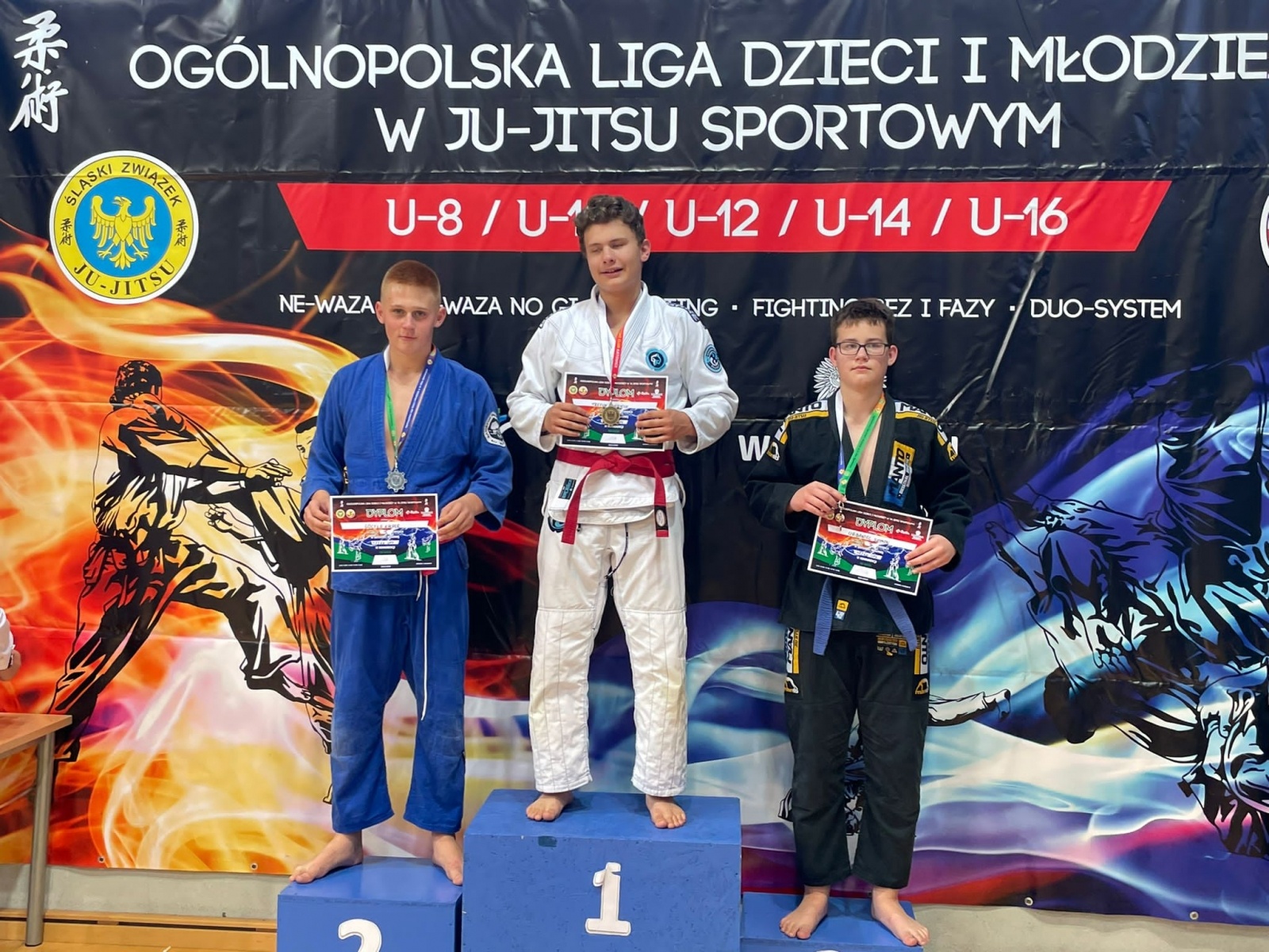 Zdjęcie w galerii na portalu naszraciborz.pl: Ju Jistu. Raciborzanie z sukcesami w Katowicach wiadomości z regionu