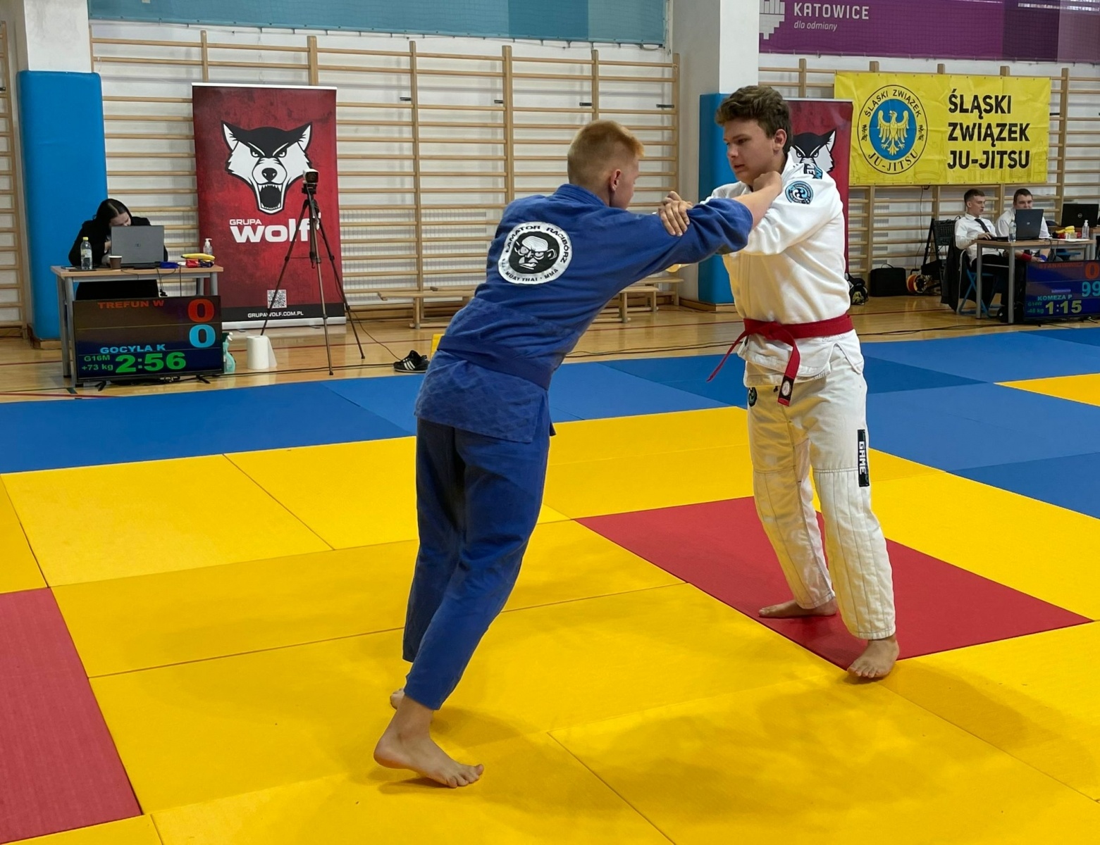 Zdjęcie w galerii na portalu naszraciborz.pl: Ju Jistu. Raciborzanie z sukcesami w Katowicach wiadomości z regionu