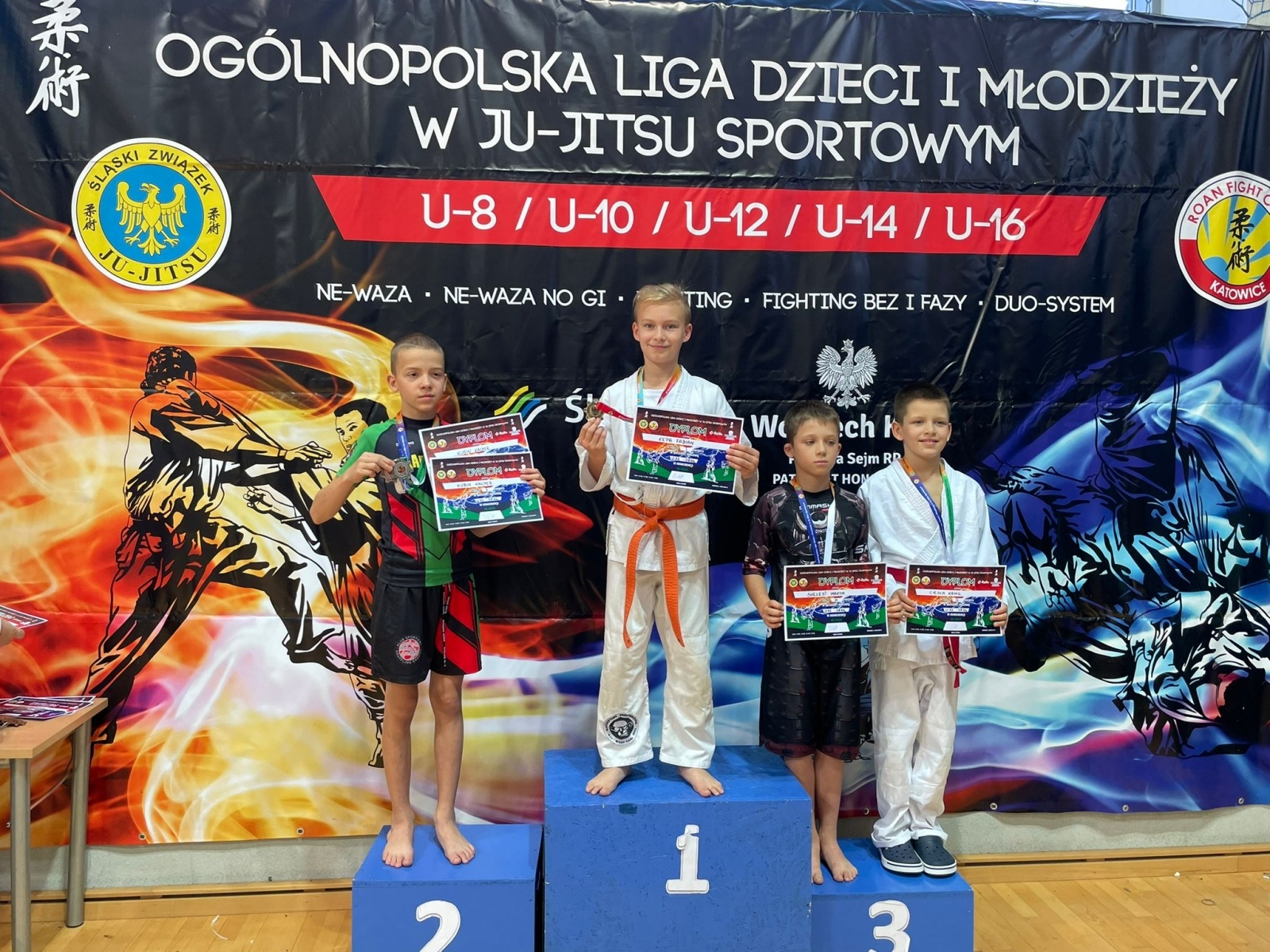 Zdjęcie w galerii na portalu naszraciborz.pl: Ju Jistu. Raciborzanie z sukcesami w Katowicach wiadomości z regionu