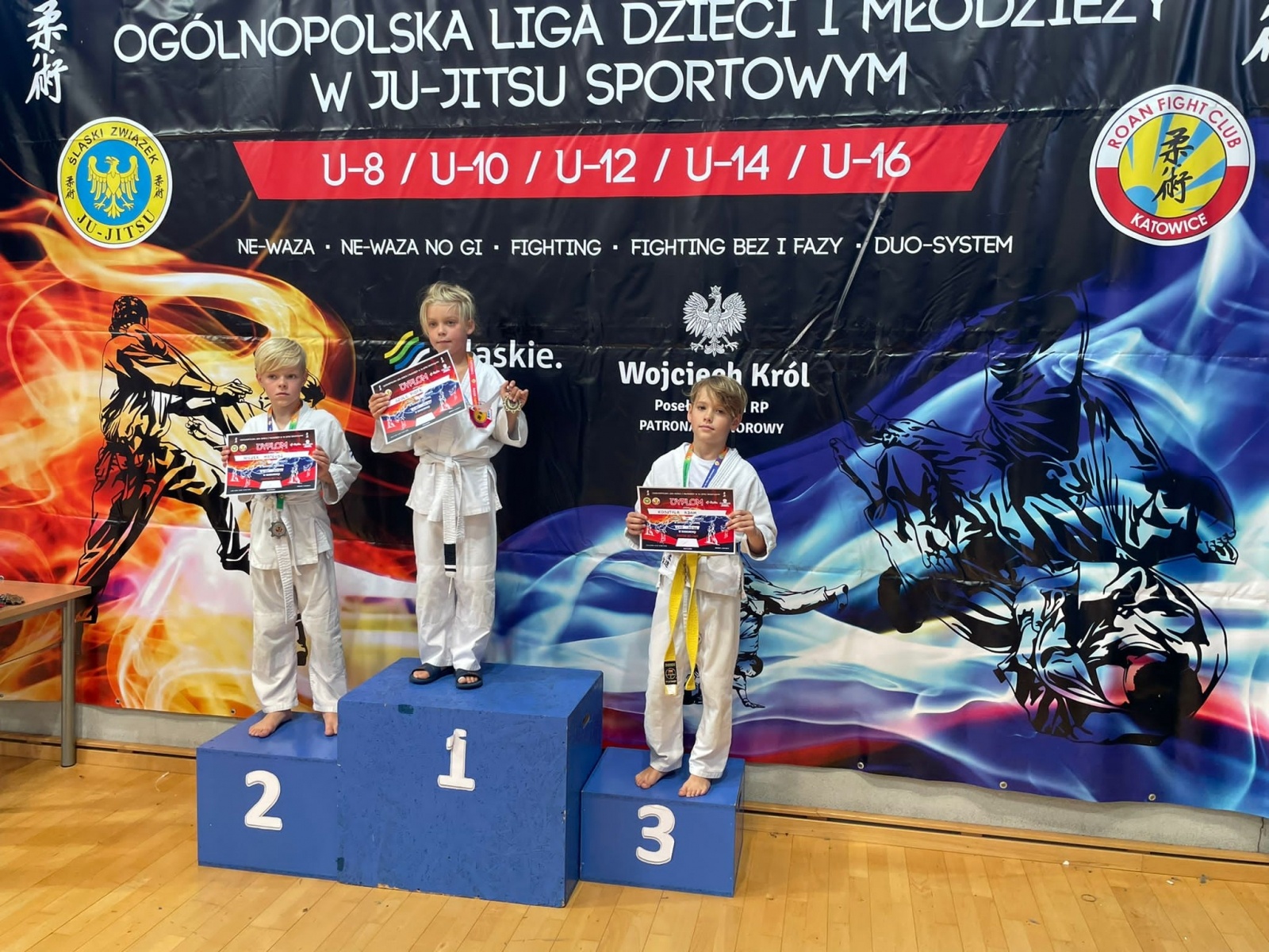 Zdjęcie w galerii na portalu naszraciborz.pl: Ju Jistu. Raciborzanie z sukcesami w Katowicach wiadomości z regionu