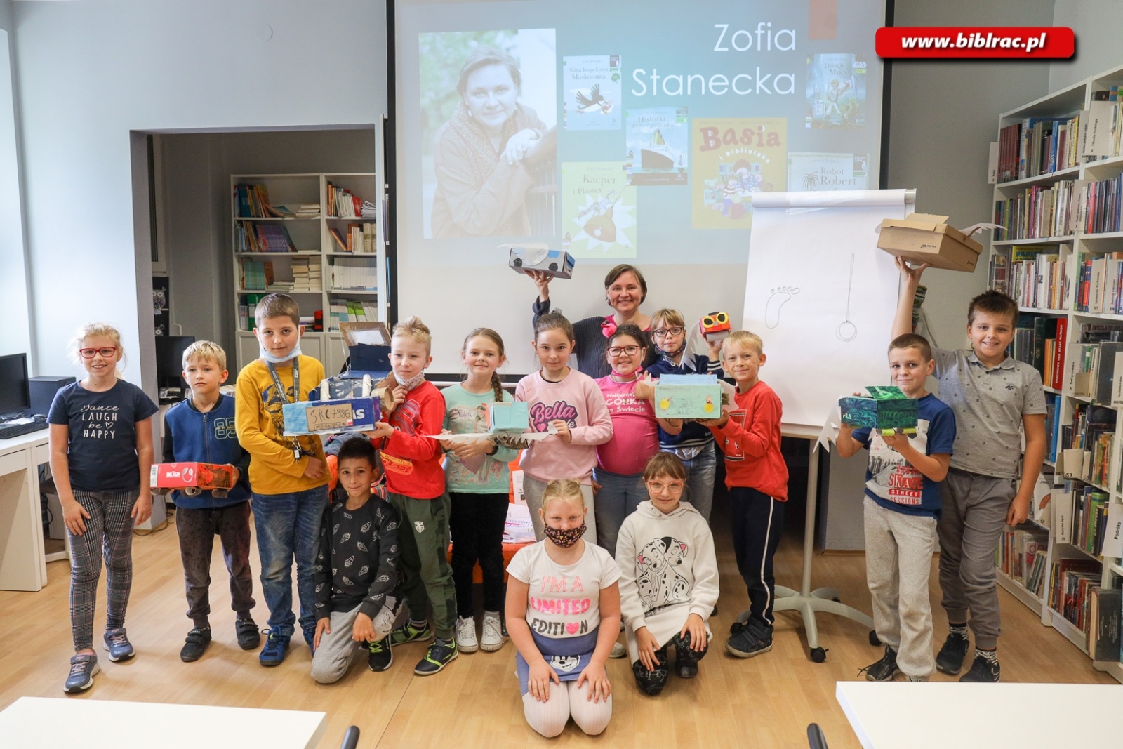 Zdjęcie w galerii na portalu naszraciborz.pl: Ćwiczenia z wyobraźni z Zofią Stanecką wiadomości z regionu