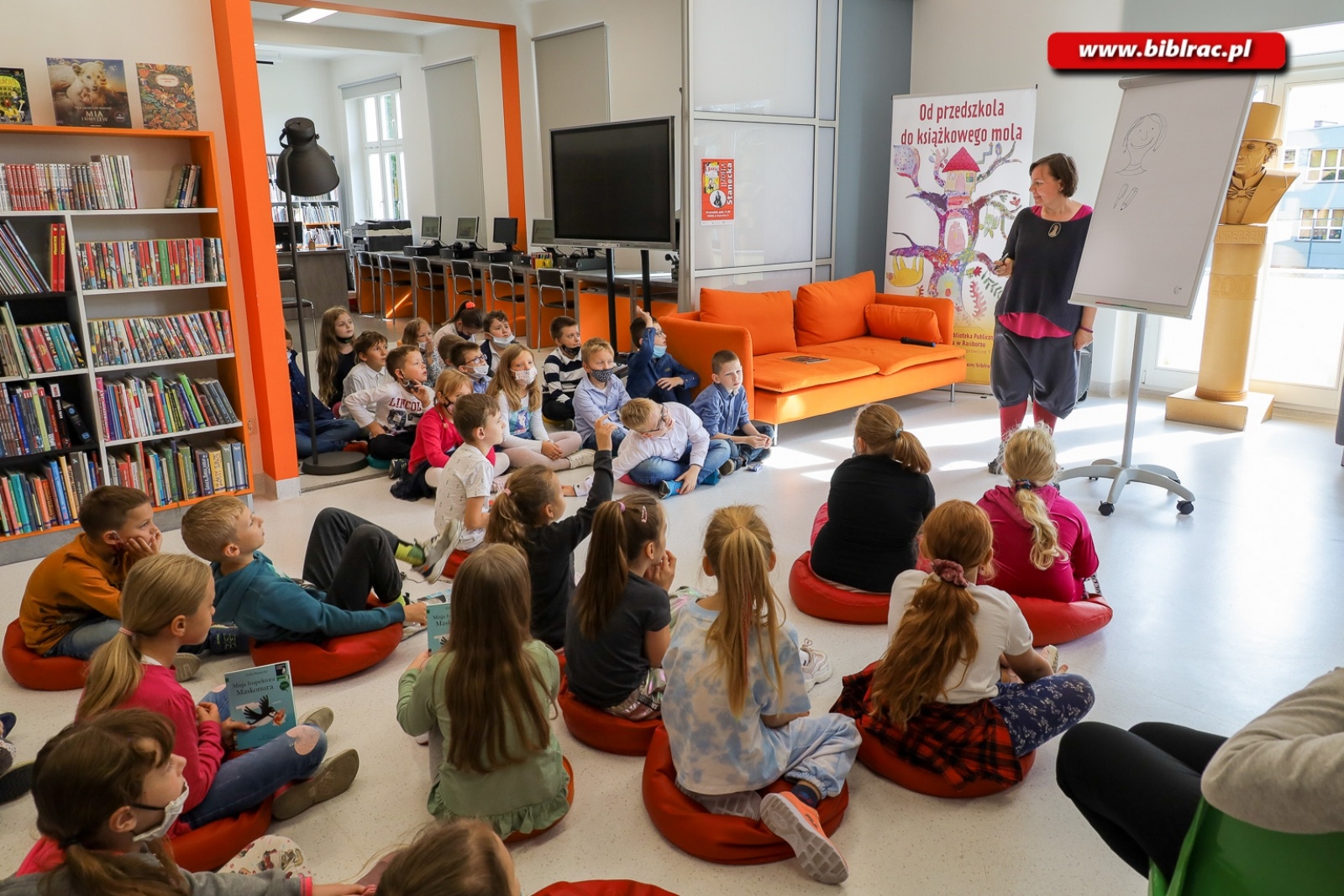 Zdjęcie w galerii na portalu naszraciborz.pl: Ćwiczenia z wyobraźni z Zofią Stanecką wiadomości z regionu