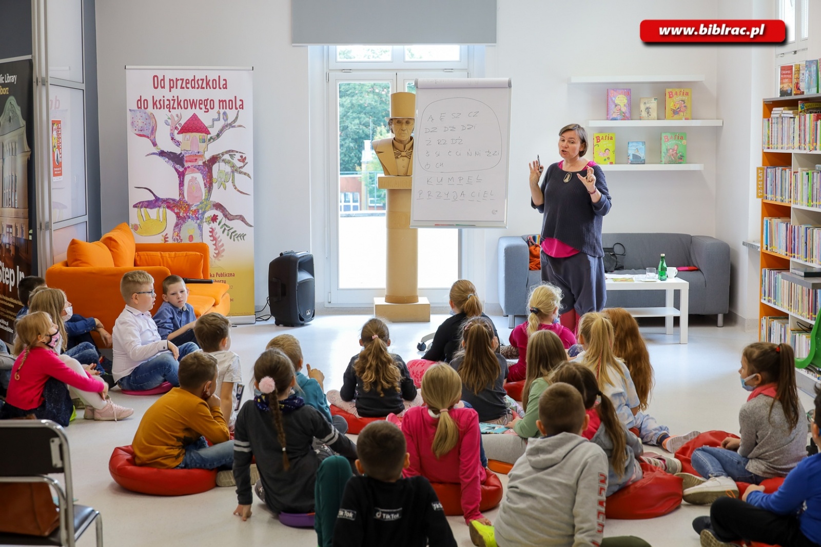 Zdjęcie w galerii na portalu naszraciborz.pl: Ćwiczenia z wyobraźni z Zofią Stanecką wiadomości z regionu