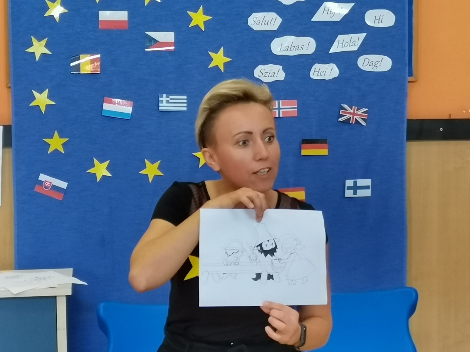 Zdjęcie w galerii na portalu naszraciborz.pl: Europejski Dzień Języków w Przedszkolu nr 14 wiadomości z regionu