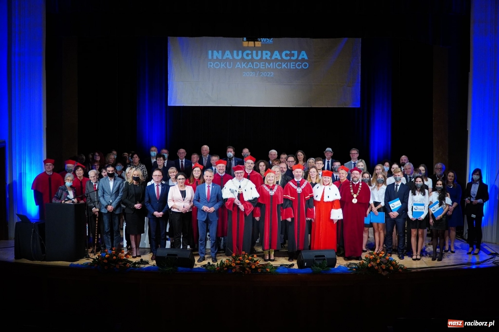 Zdjęcie w galerii na portalu naszraciborz.pl: W RCK zainaugurowano rok akademicki w PWSZ wiadomości z regionu
