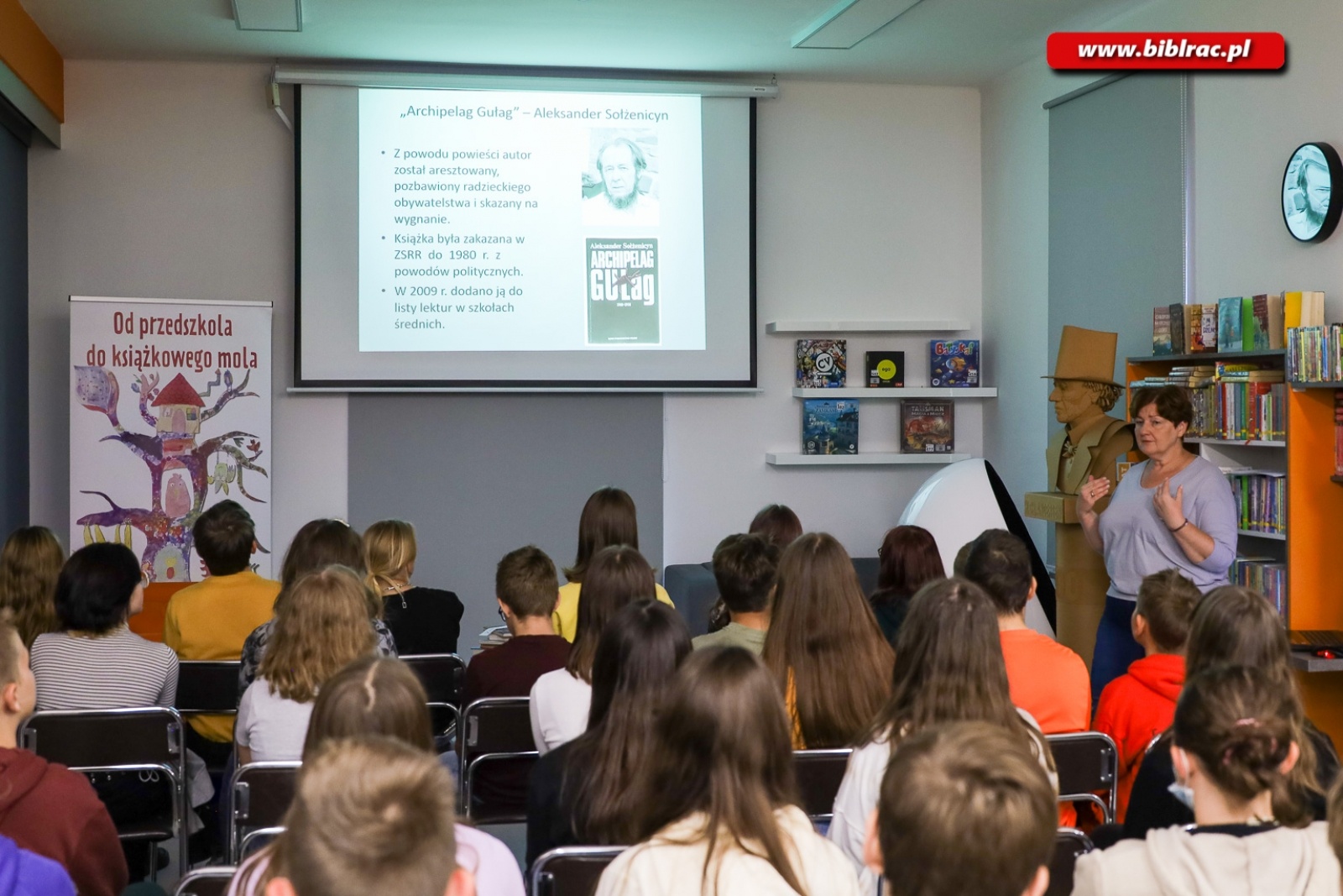 Zdjęcie w galerii na portalu naszraciborz.pl: Zakazane książki w raciborskiej bibliotece wiadomości z regionu