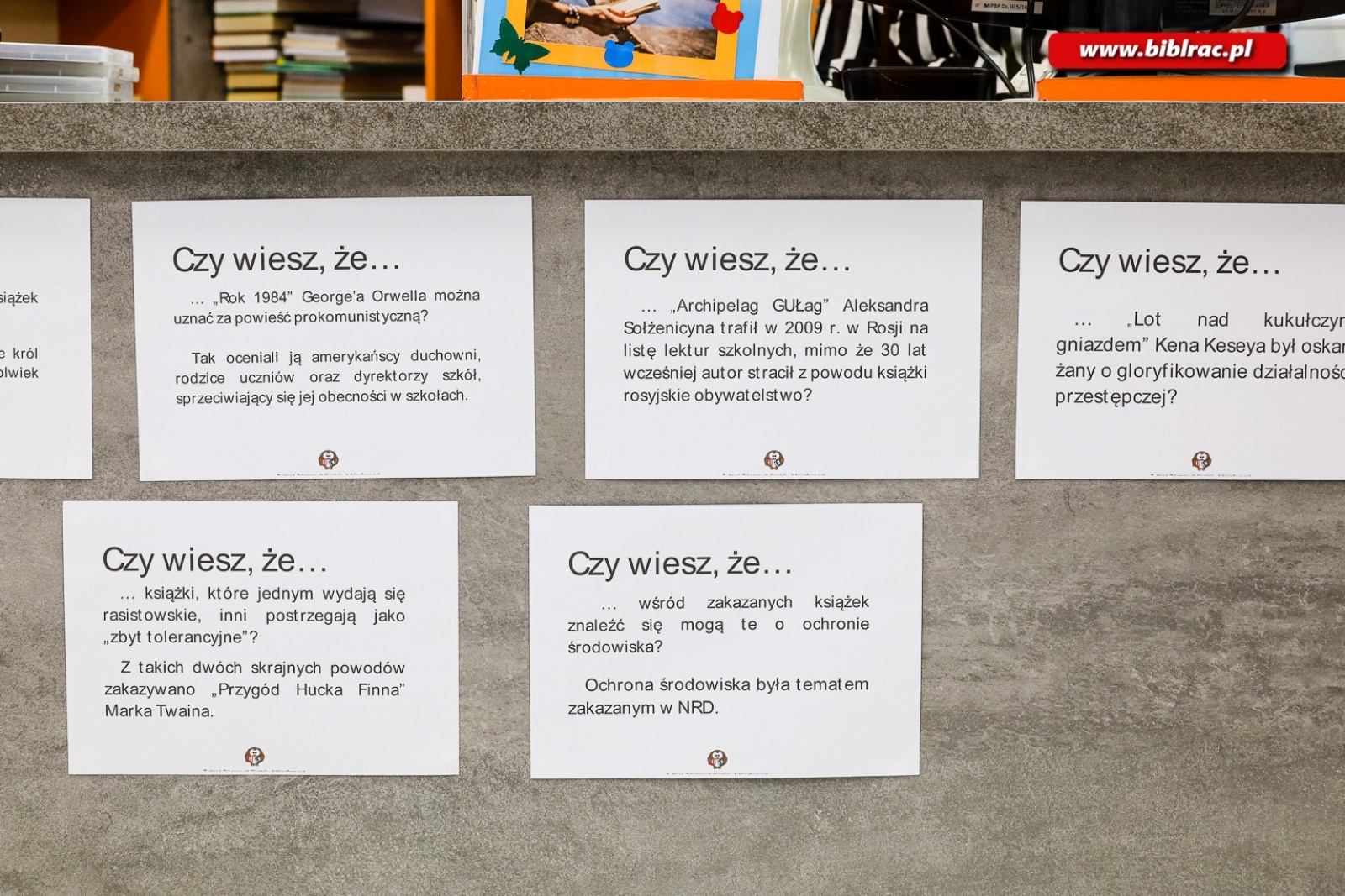 Zdjęcie w galerii na portalu naszraciborz.pl: Zakazane książki w raciborskiej bibliotece wiadomości z regionu