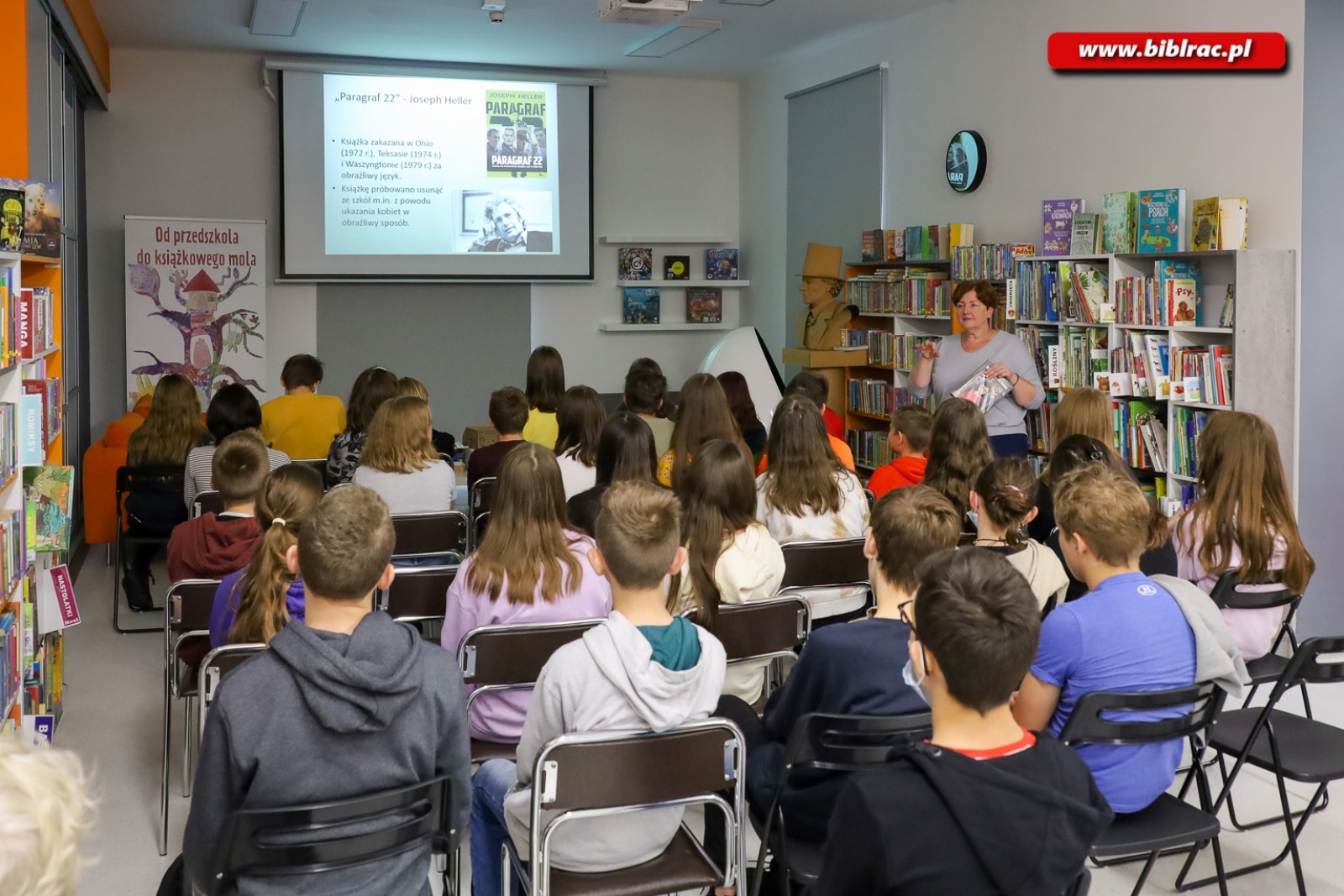 Zdjęcie w galerii na portalu naszraciborz.pl: Zakazane książki w raciborskiej bibliotece wiadomości z regionu