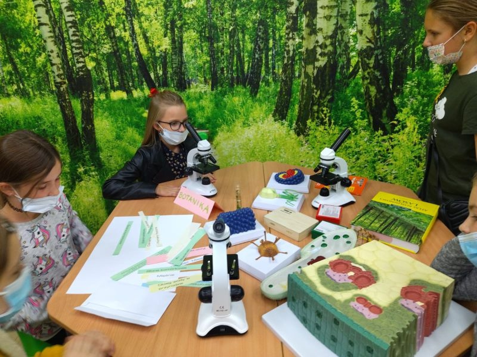 Zdjęcie w galerii na portalu naszraciborz.pl: W szkole w Budziskach otwarto Zieloną Pracownię wiadomości z regionu