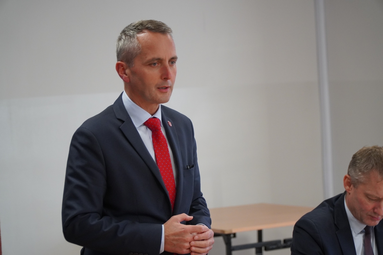 Zdjęcie w galerii na portalu naszraciborz.pl: Miedonia już po spotkaniu z prezydentem. Lista zgłoszonych problemów wiadomości z regionu