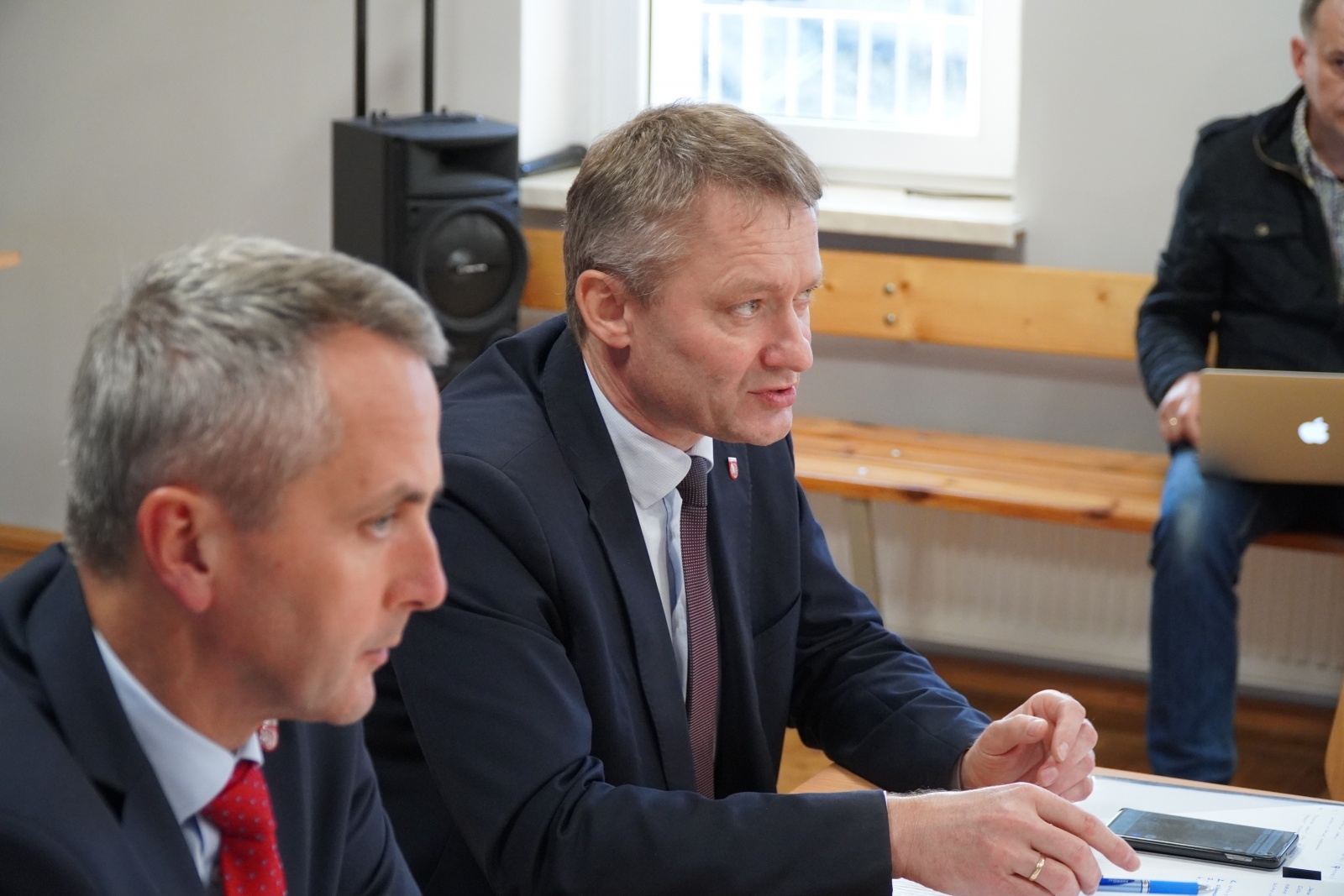 Zdjęcie w galerii na portalu naszraciborz.pl: Miedonia już po spotkaniu z prezydentem. Lista zgłoszonych problemów wiadomości z regionu