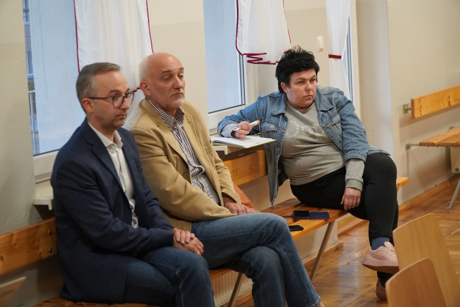 Zdjęcie w galerii na portalu naszraciborz.pl: Miedonia już po spotkaniu z prezydentem. Lista zgłoszonych problemów wiadomości z regionu