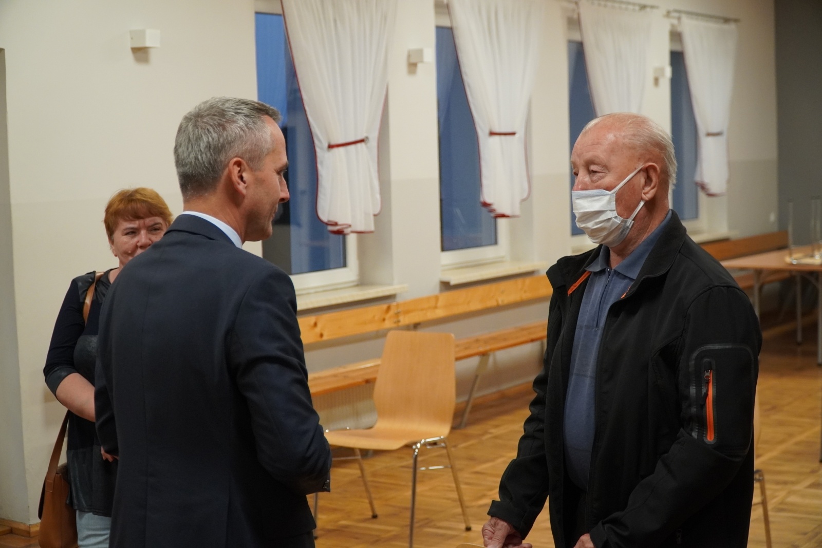 Zdjęcie w galerii na portalu naszraciborz.pl: Miedonia już po spotkaniu z prezydentem. Lista zgłoszonych problemów wiadomości z regionu