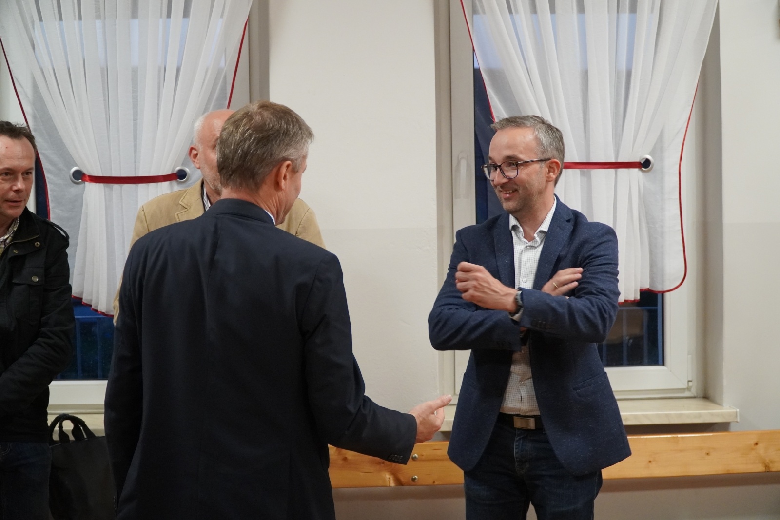 Zdjęcie w galerii na portalu naszraciborz.pl: Miedonia już po spotkaniu z prezydentem. Lista zgłoszonych problemów wiadomości z regionu