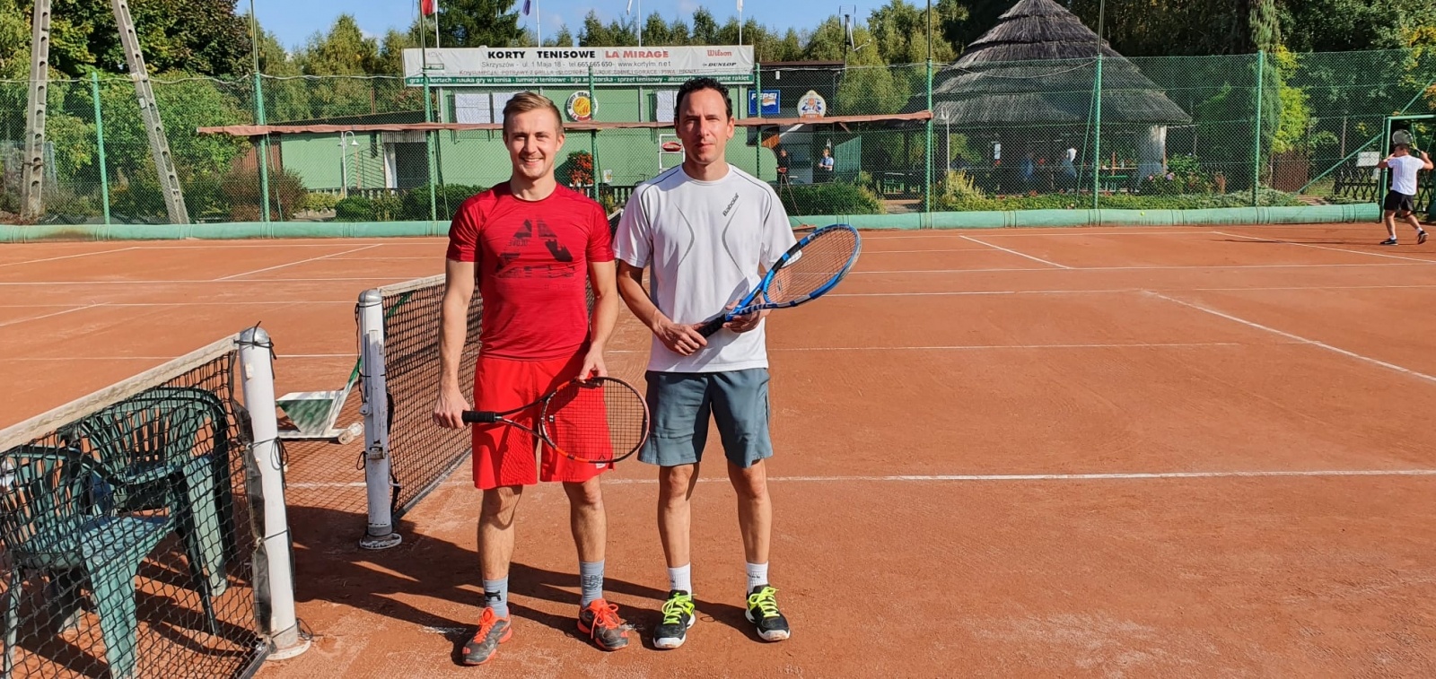 Zdjęcie w galerii na portalu naszraciborz.pl: Strażak z Raciborza wicemistrzem Śląska w tenisie ziemnym wiadomości z regionu
