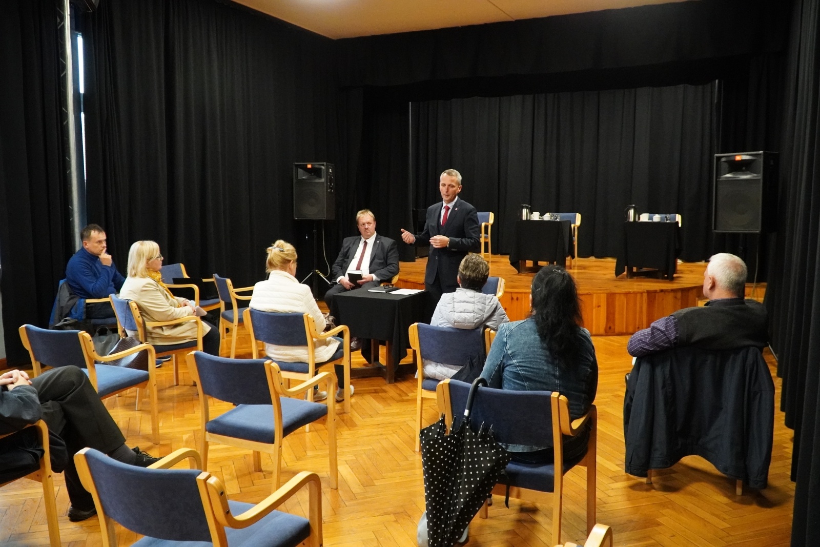 Zdjęcie w galerii na portalu naszraciborz.pl: Objazd miasta trwa. Prezydent w parafii św. Mikołaja wiadomości z regionu