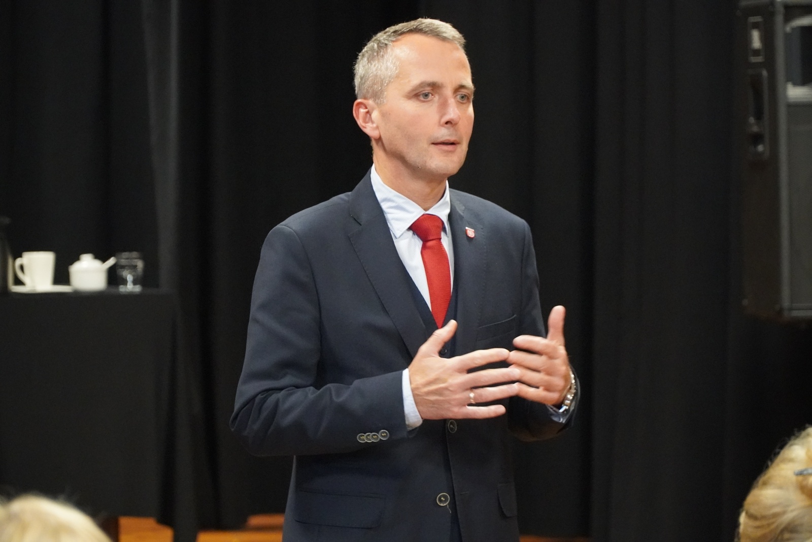 Zdjęcie w galerii na portalu naszraciborz.pl: Objazd miasta trwa. Prezydent w parafii św. Mikołaja wiadomości z regionu