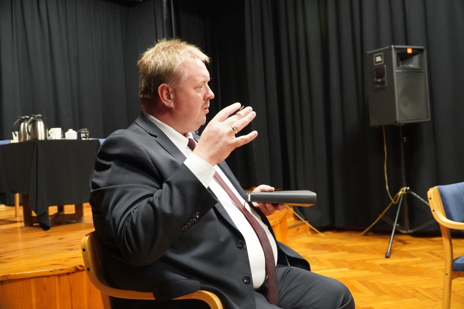 Zdjęcie w galerii na portalu naszraciborz.pl: Objazd miasta trwa. Prezydent w parafii św. Mikołaja wiadomości z regionu