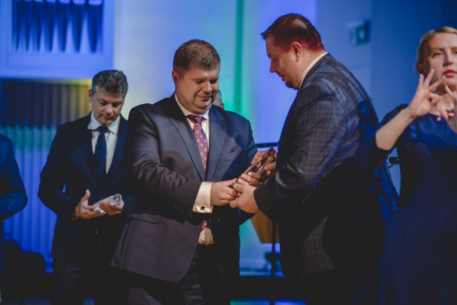 Zdjęcie w galerii na portalu naszraciborz.pl: Powiat raciborski samorządem przyszłości, Eko-Okna z nagrodą wiadomości z regionu