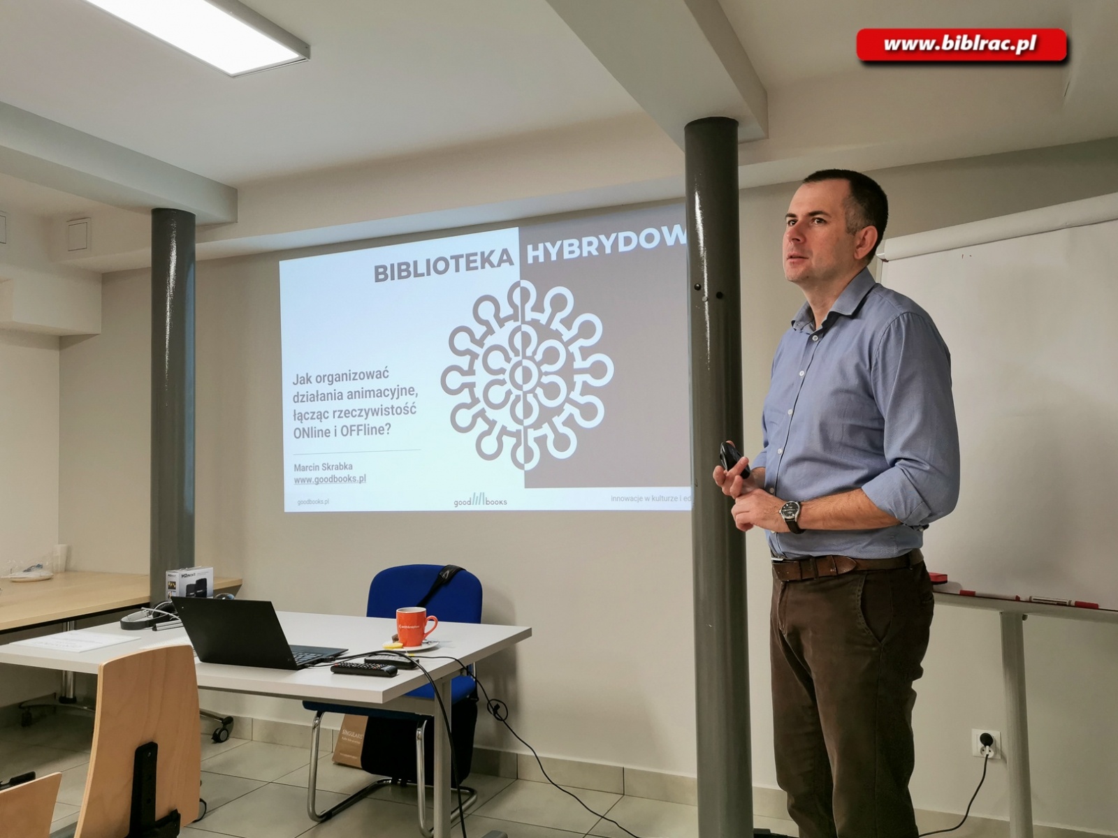 Zdjęcie w galerii na portalu naszraciborz.pl: Biblioteka hybrydowa - bibliotekarze rozwijają zawodowe kompetencje wiadomości z regionu