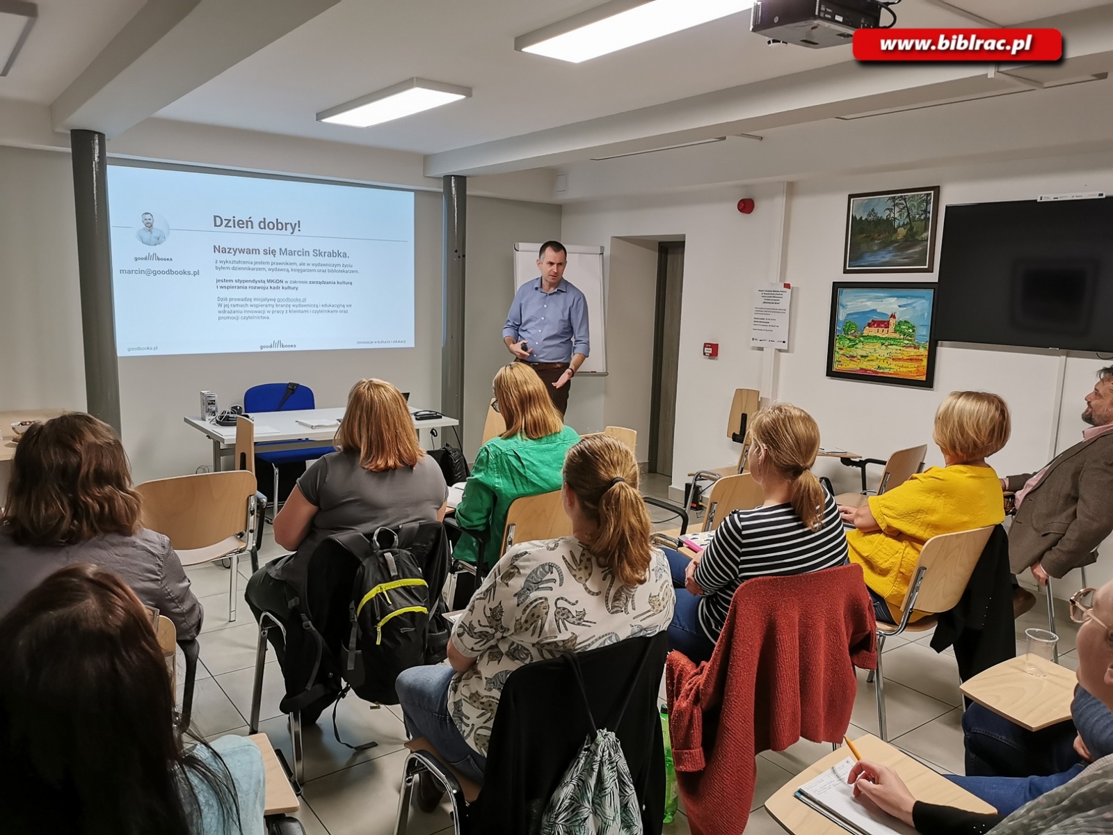 Zdjęcie w galerii na portalu naszraciborz.pl: Biblioteka hybrydowa - bibliotekarze rozwijają zawodowe kompetencje wiadomości z regionu
