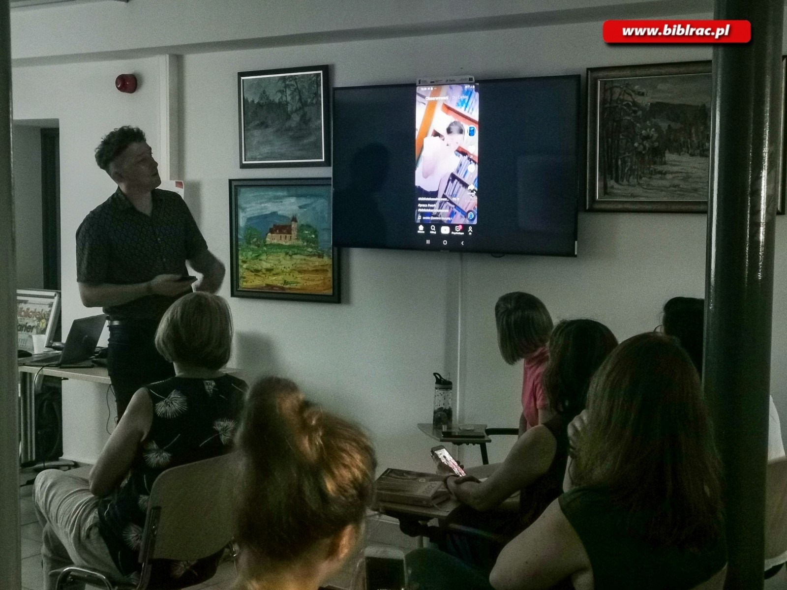 Zdjęcie w galerii na portalu naszraciborz.pl: Biblioteka hybrydowa - bibliotekarze rozwijają zawodowe kompetencje wiadomości z regionu